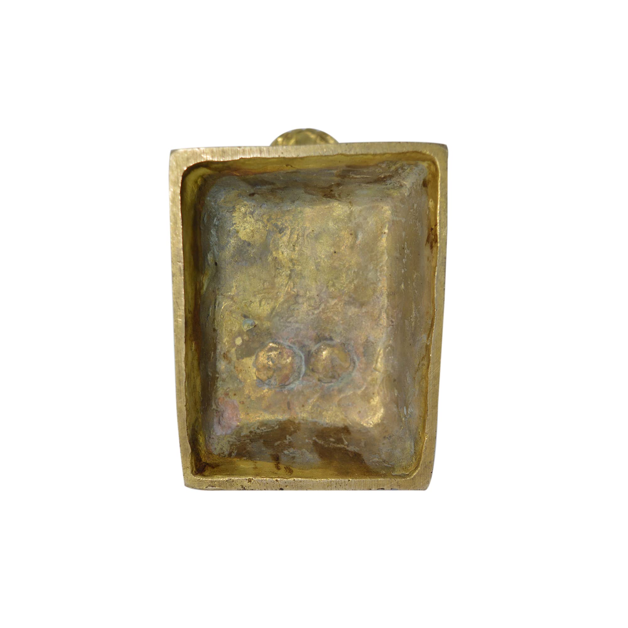 Kalarambh Brass Rat Ganesh / Ganesha / Ganpati Murti Idol Statue For Home Pooja Puja Mandir Decor Showpiece Gift Items Collectib