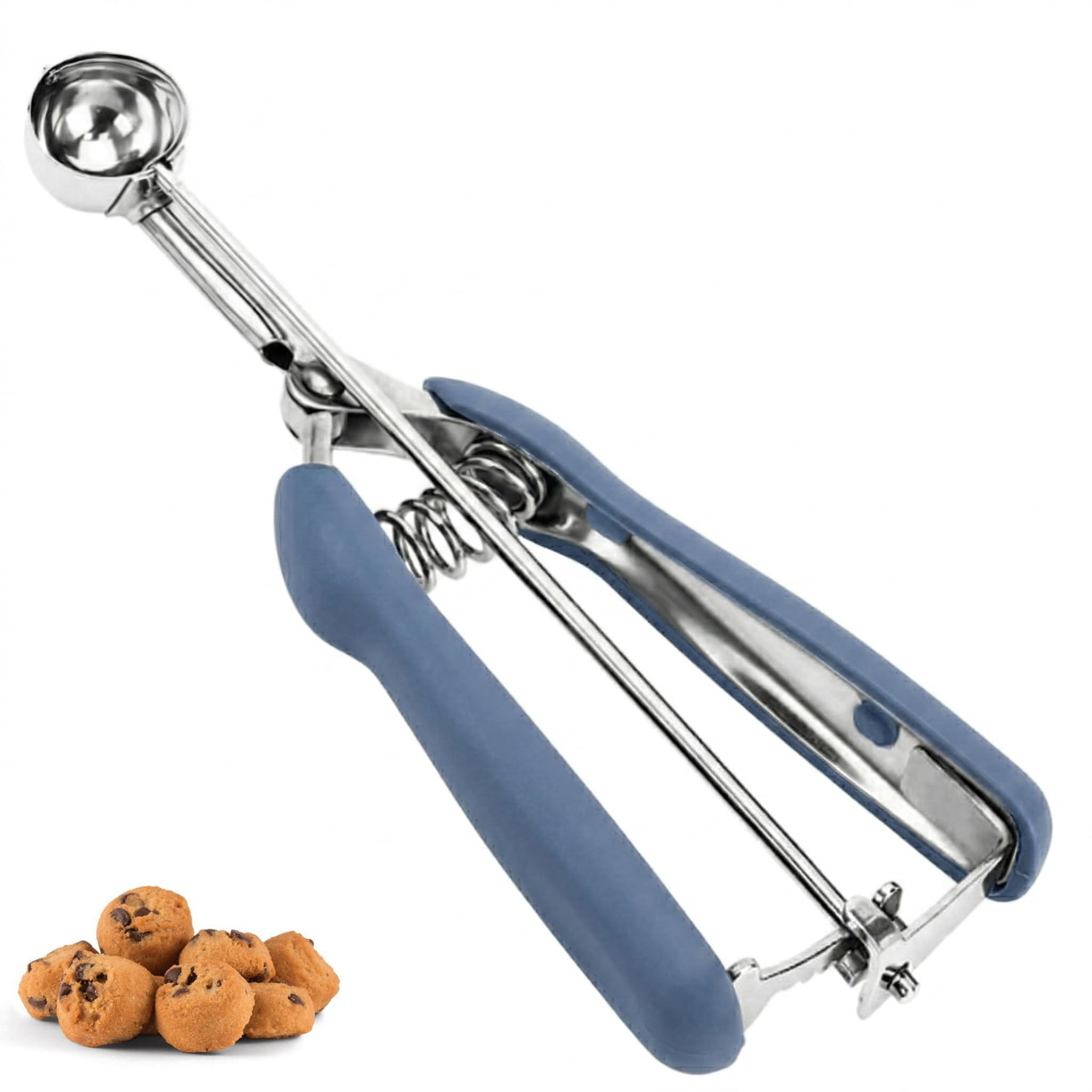 Cookie Scoop, Extra Small Cookie Scoop for Baking, 1 tsp / 5 ml Cookie Scooper, 18/8 Stainless Steel Cookie Scooper for Baking, 