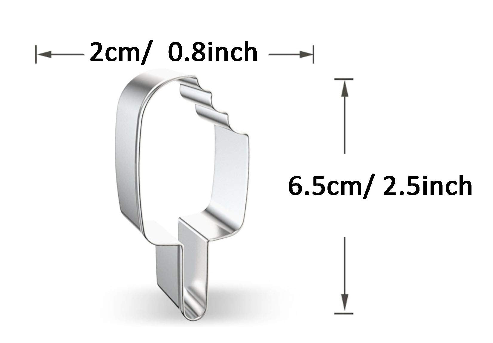 Wjsyshop Popsicle Cookie Cutter - A