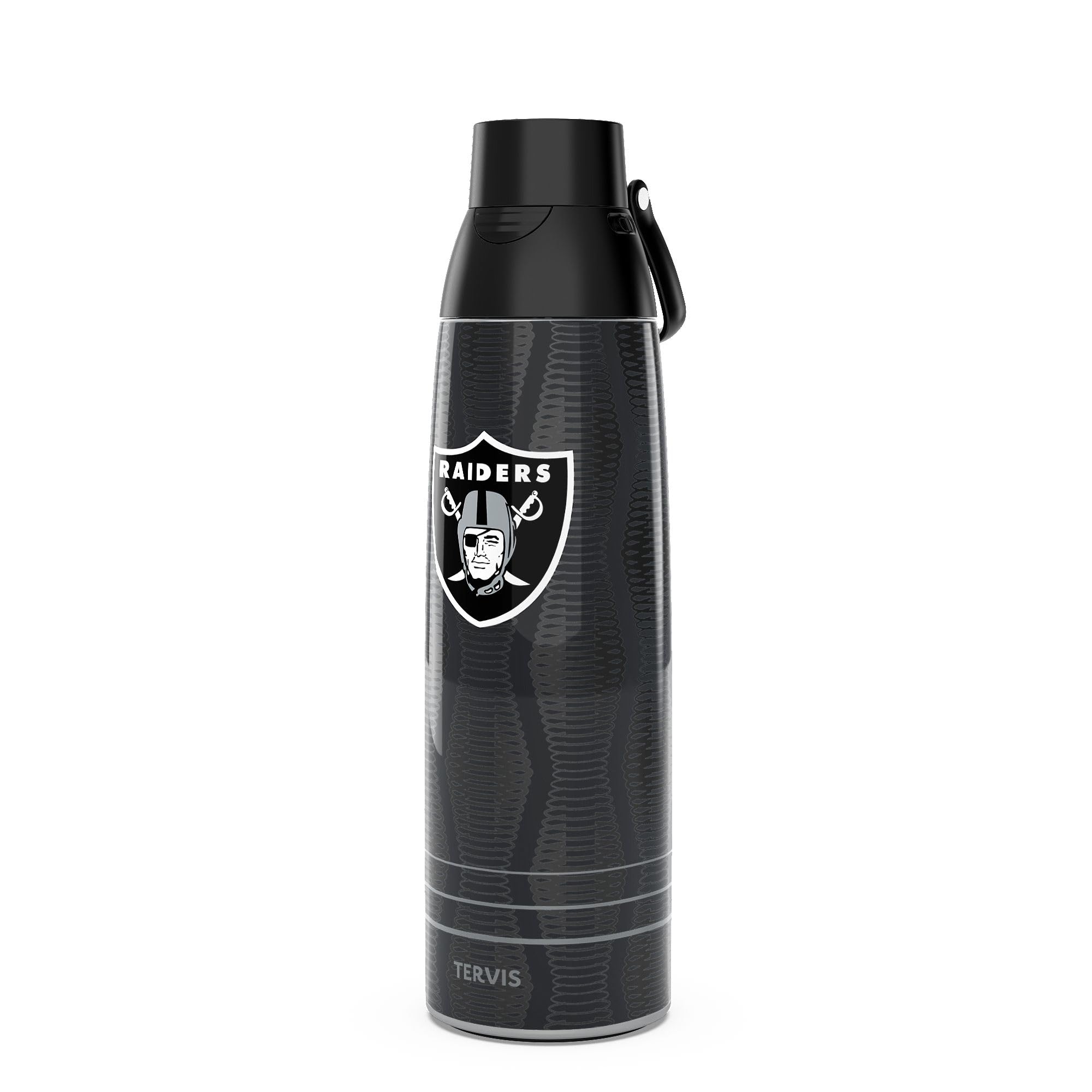 Tervis Venture Water Bottle NFL Las Vegas Raiders - Full Speed Triple Insulated Tumbler Travel Cup Keeps Drinks Cold & Hot, 36oz