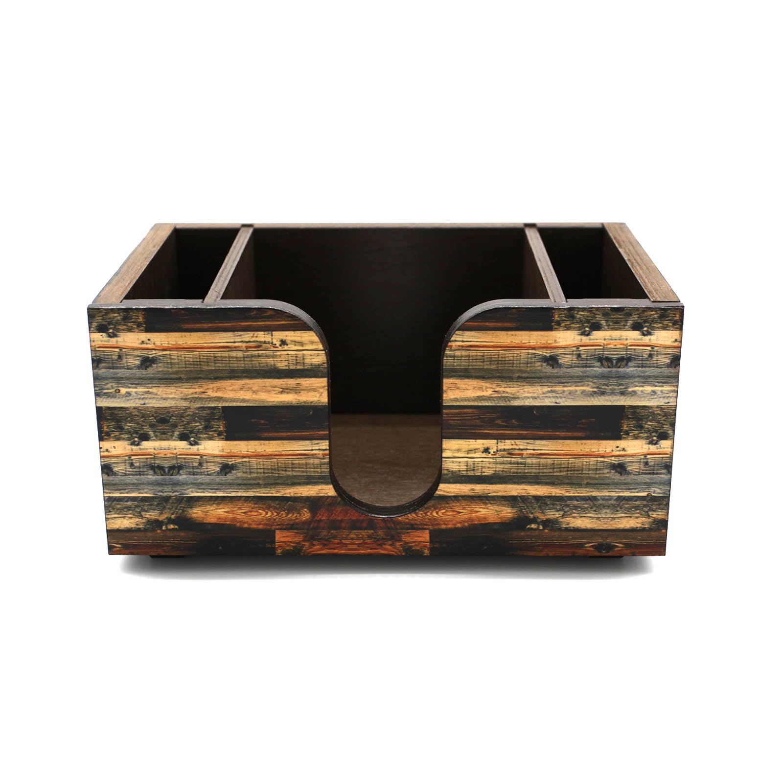 Wooden Bar Caddy - Rustic Wooden Designs (Rustic Wooden Planks)