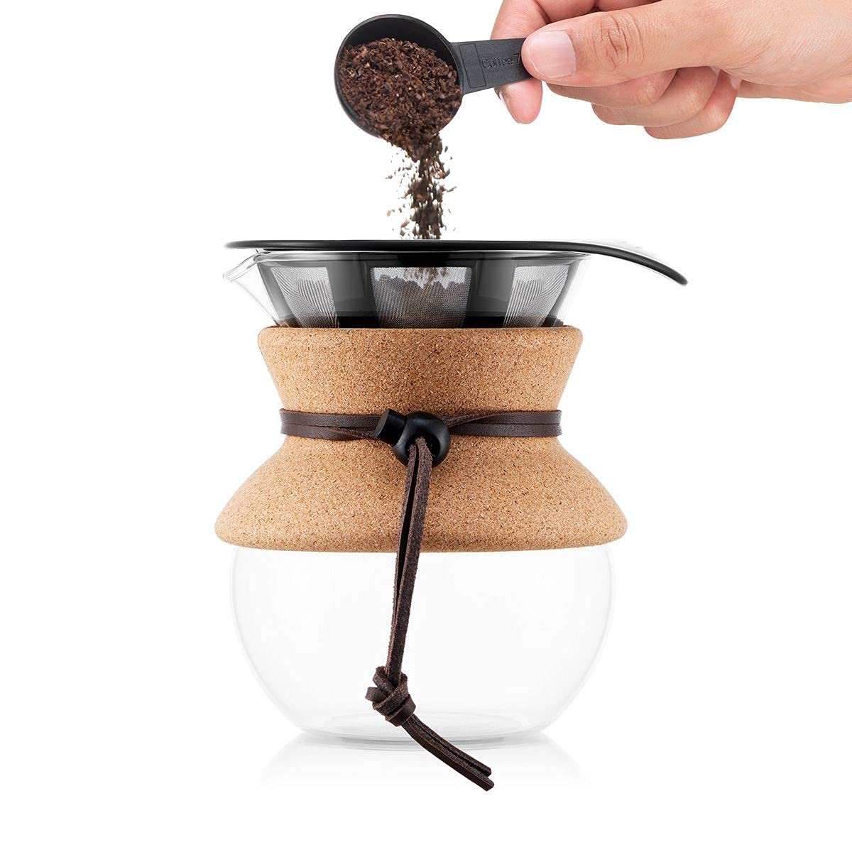 Bodum Pour Over Coffee Maker, 17 Oz, Cork