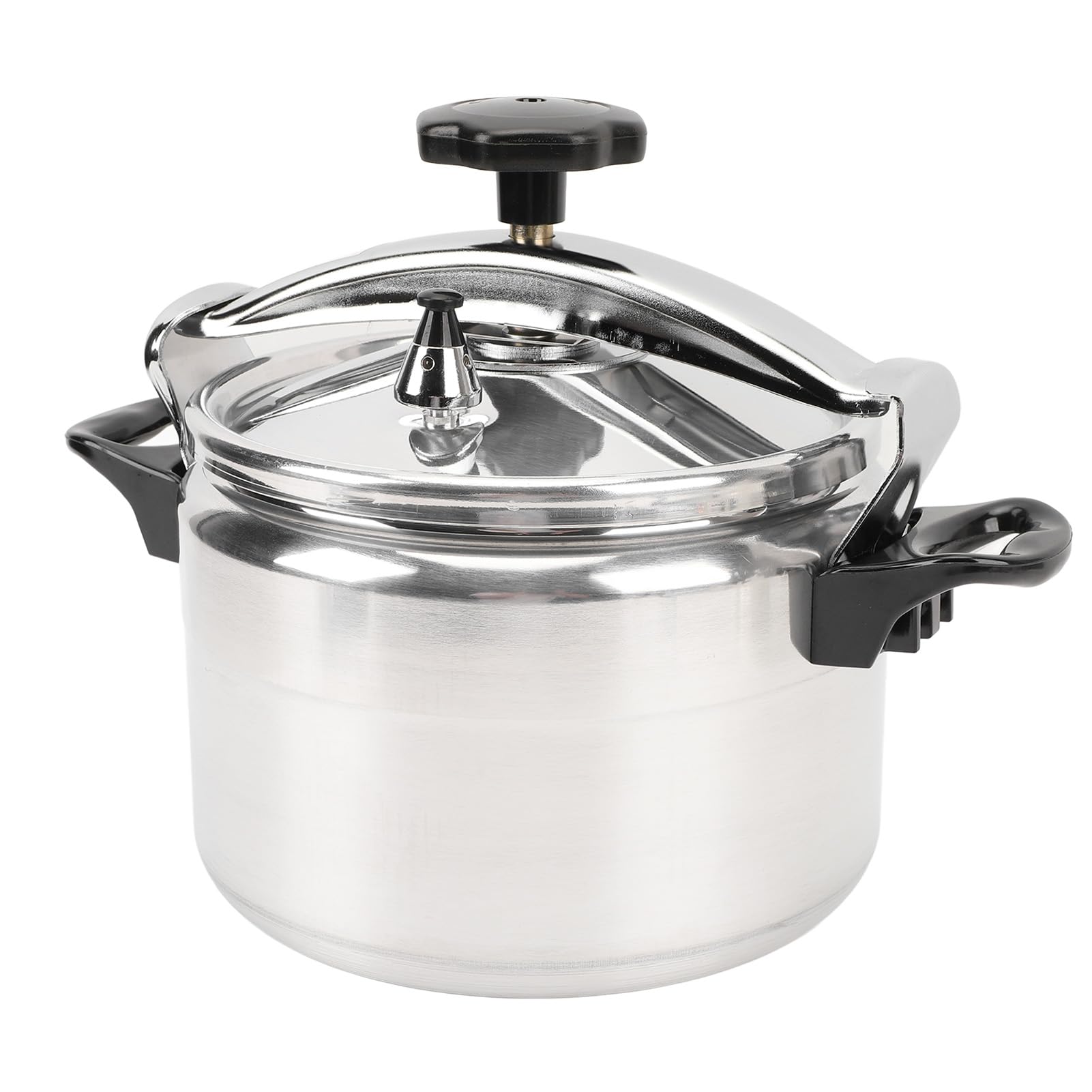 Zerodis Pressure Cooker, Alloy Cookware Pot Frying Pan with Dual Handle Large Capacity Stovetop Frying Skillet Cooking Saute Pot