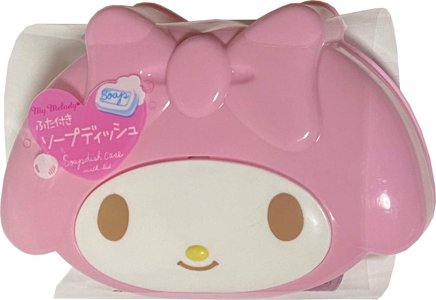 Friend Sanrio My Melody Soapdish Box Case With Lid (Die Cut)