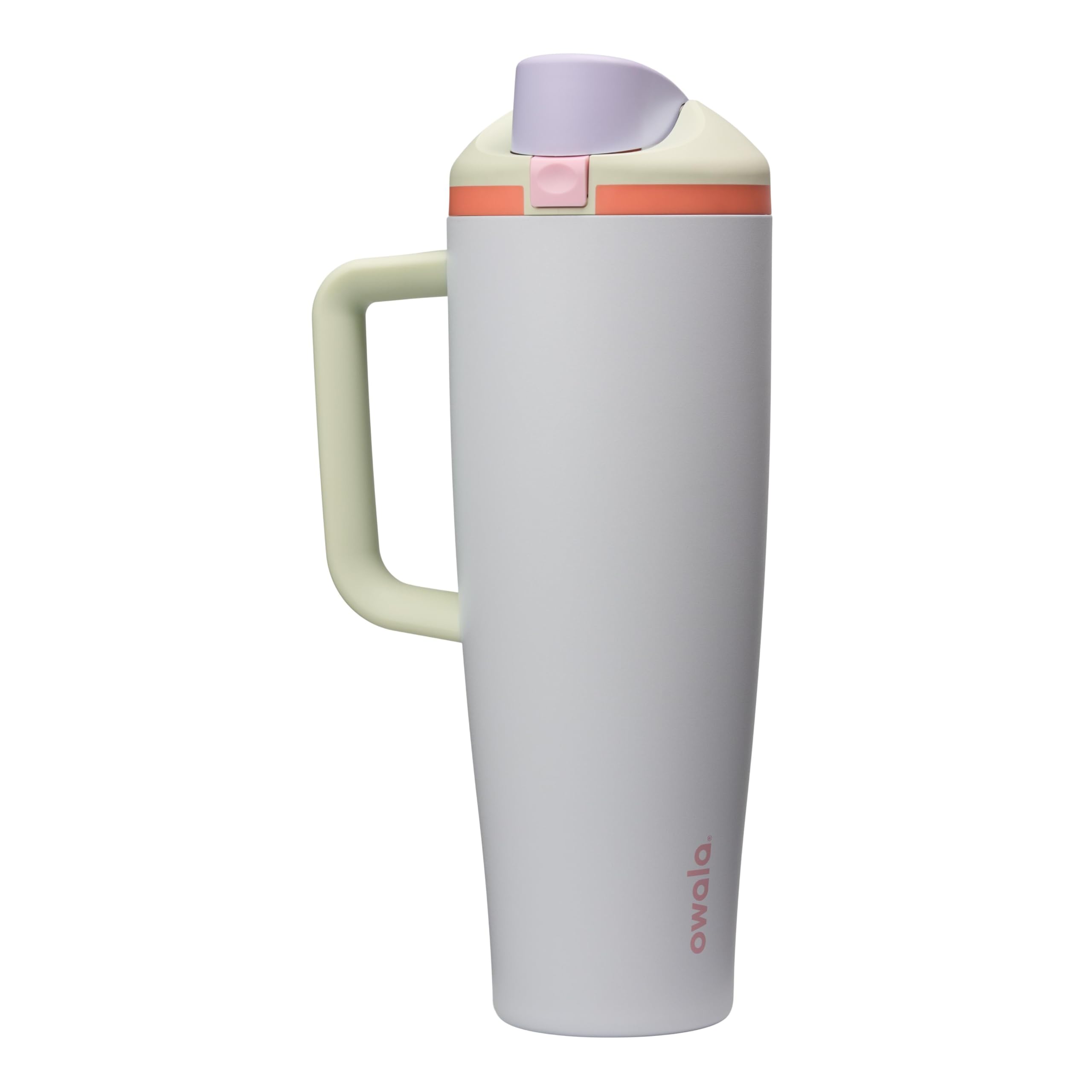 Owala FreeSip Tumbler - Stainless Steel - 40-oz. - Mint/Purple Beach House