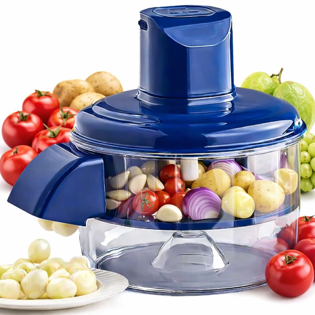 Drumstone ( 2026 Brings 5 Years Warranty ) Automatic Fruit & Vegetable Peeler Machine Rechargeable | Electric Potato Peeler For 