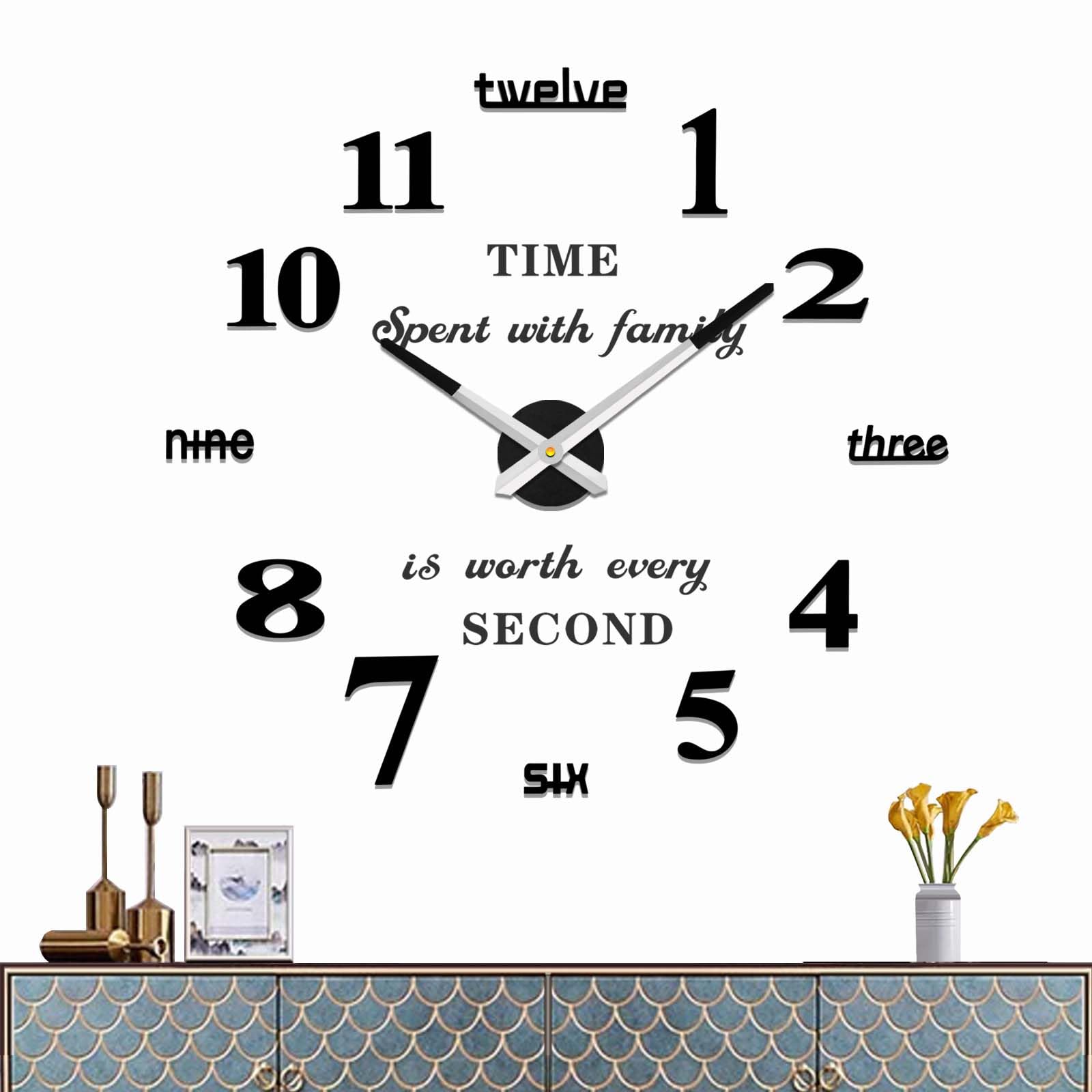 Vangold Large Wall Clock For Living Room