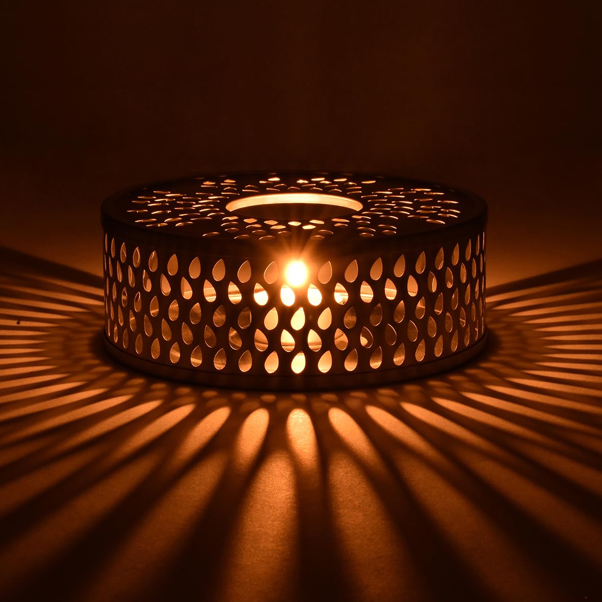 Creano Teapot Warmer Made Of Stainless Steel With Tea Light Holder - Tea Warmer Suitable For All Teapots - Stable Does Not Rattl