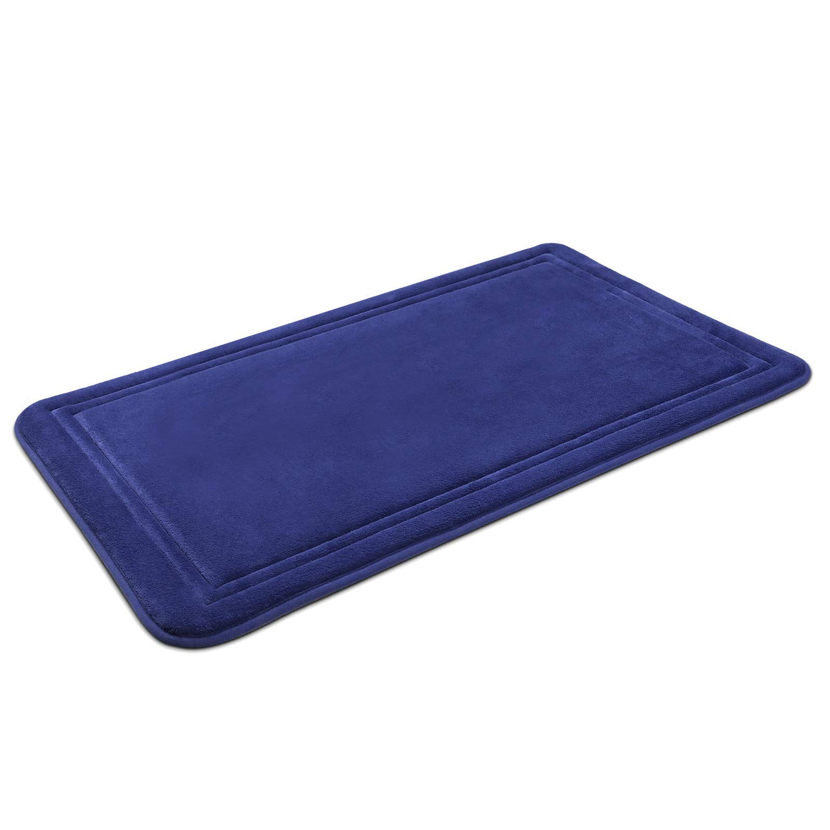 Itsoft Memory Foam Bath Mat 31X20, Non Slip, Machine Washable, Quick Dry & Absorbent Bathroom Rugs, Bath Mats For Bathroom Floor