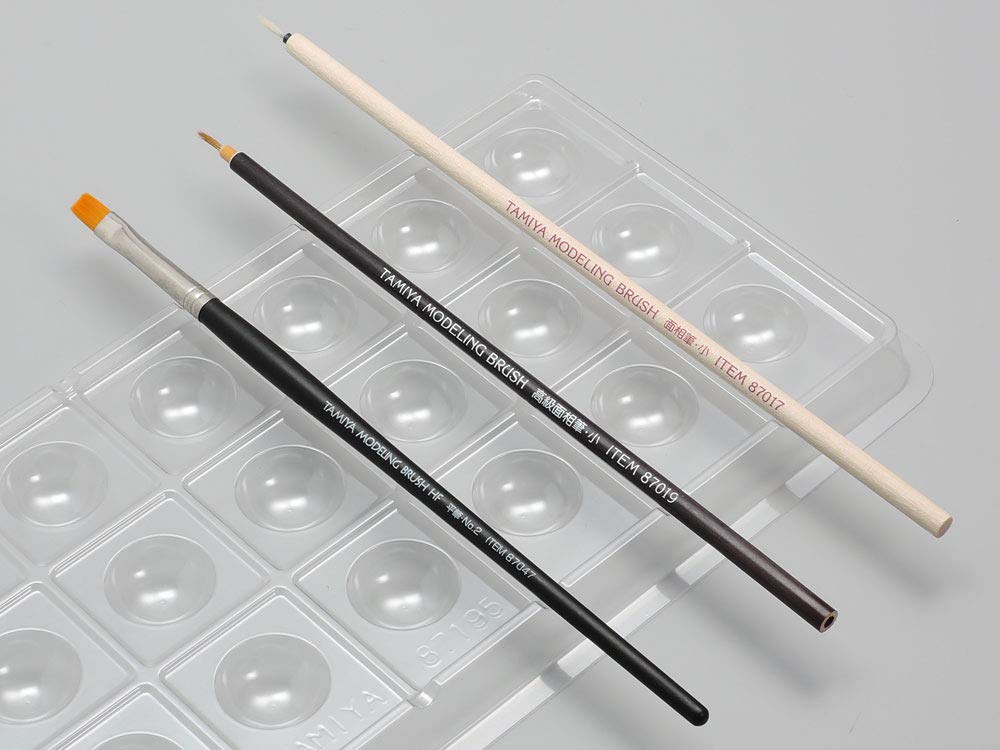 Tamiya 87195 18 Colour Mixing Palette (5) Plastic, Model Making, Accessories