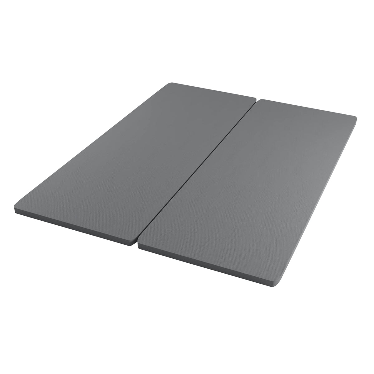 Spinal Solution, 1.5-Inch Split Bunkie Board For Mattress/Bed Support - Fully Assembled, Improved Comfort And Support, Full, Gra