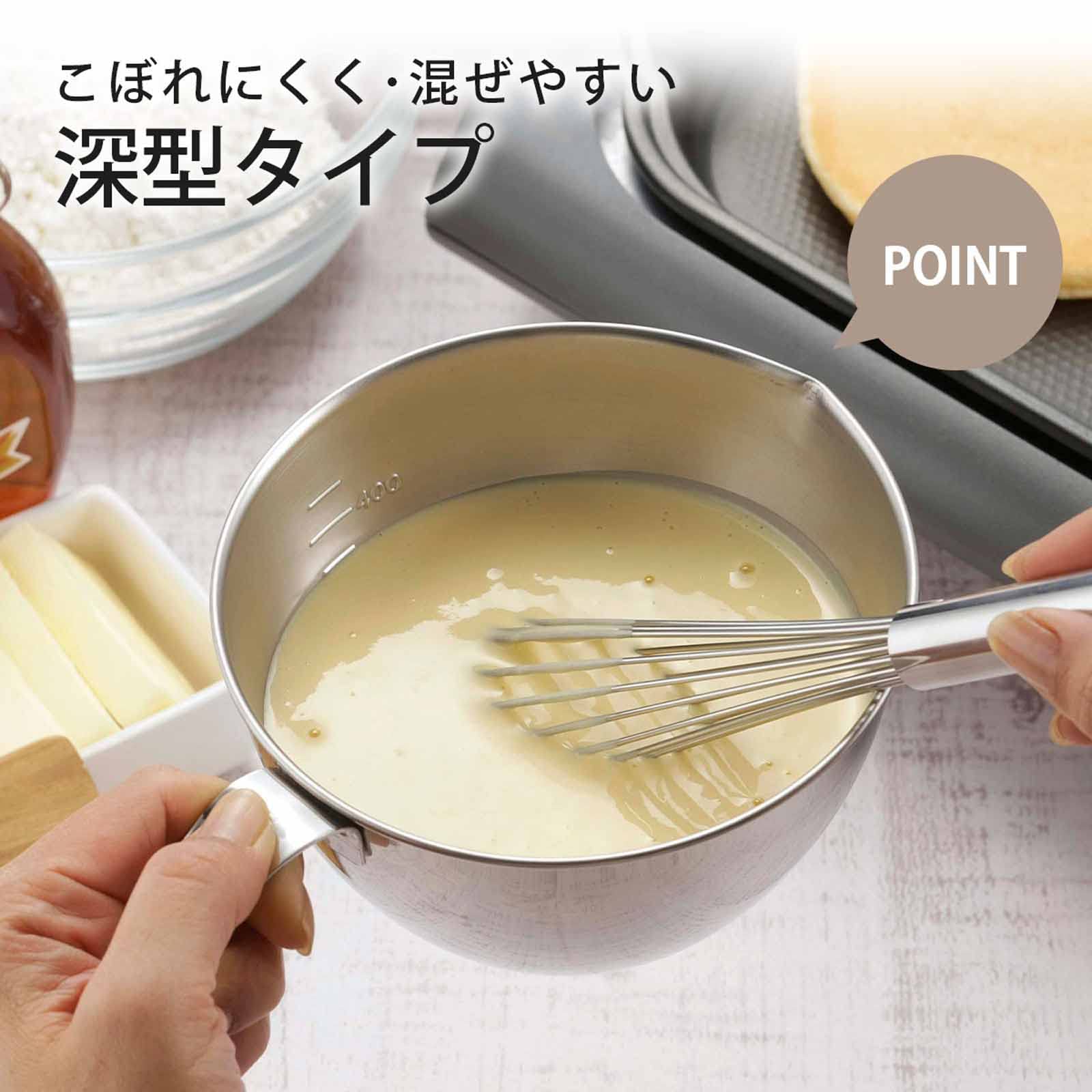 Shimomura Kihan 39783 Tsubamesanjo Bowl, Firm Grip, Prep, Stainless Steel, Scale Spout And Handle, Made In Japan
