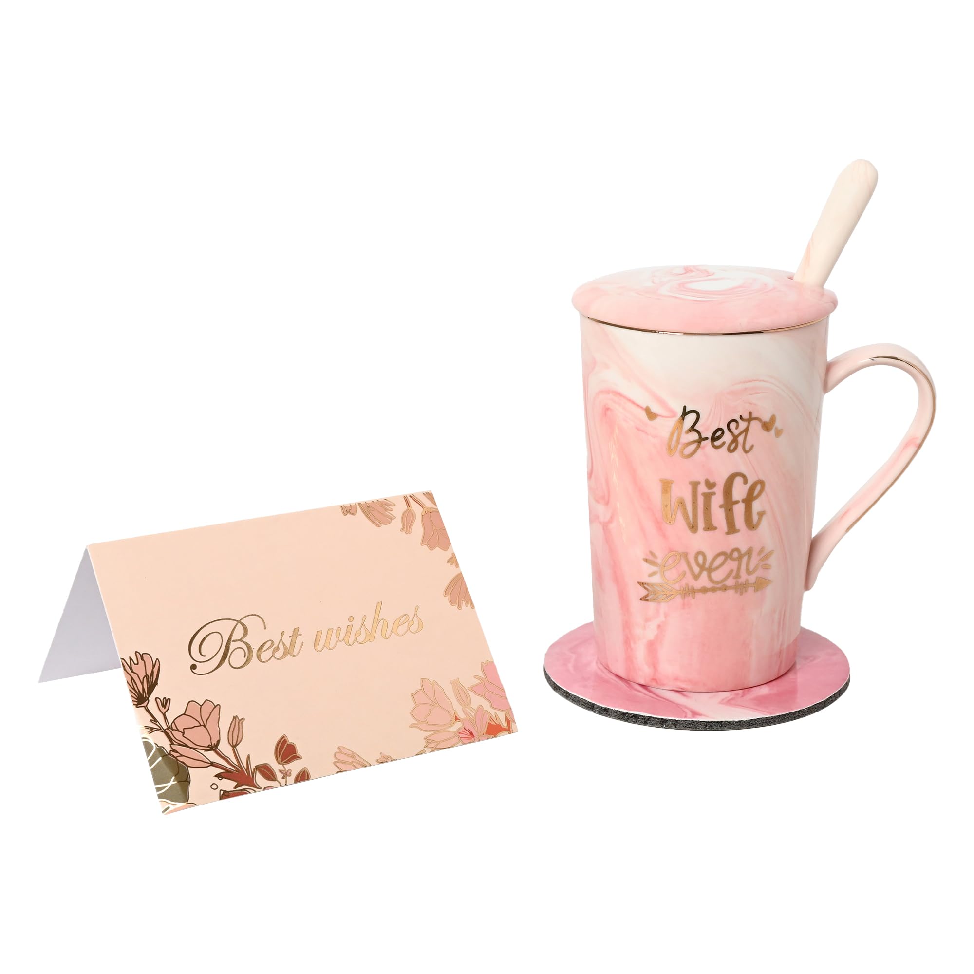 NYRWANA Coffee Mug, Birthday Gift for Girls, Birthday Gift for Women, Birthday Gift for Wife, Coffee Mug with Lid, Girls Gift It