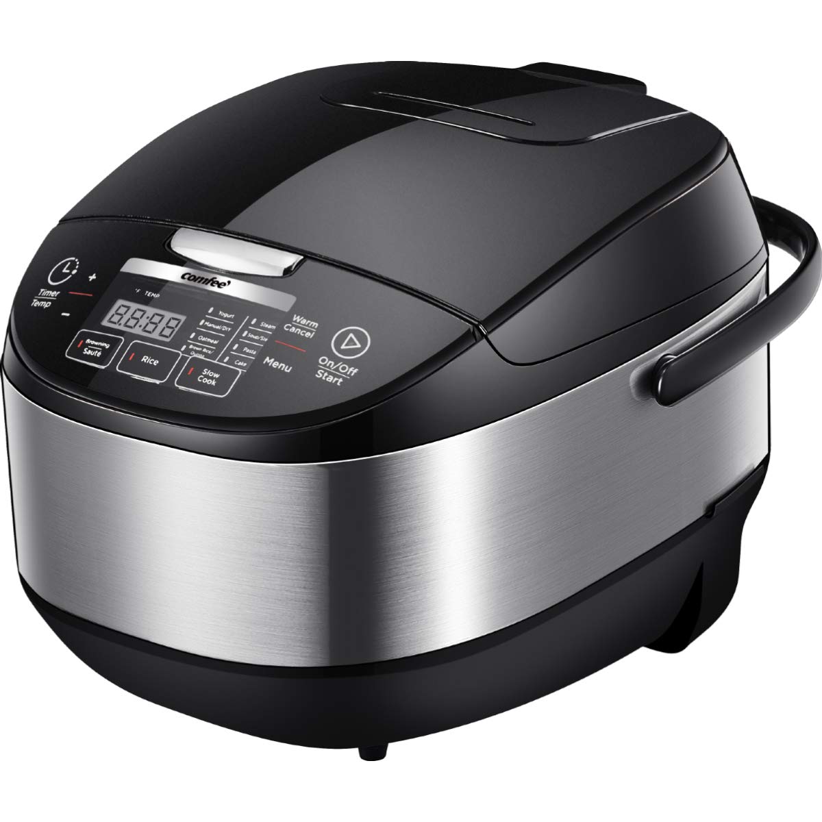 COMFEE Rice Cooker, Japanese Large Rice Cooker with Fuzzy Logic Technology, 11 Presets, 10 Cup Uncooked/20 Cup Cooked, Auto Kee