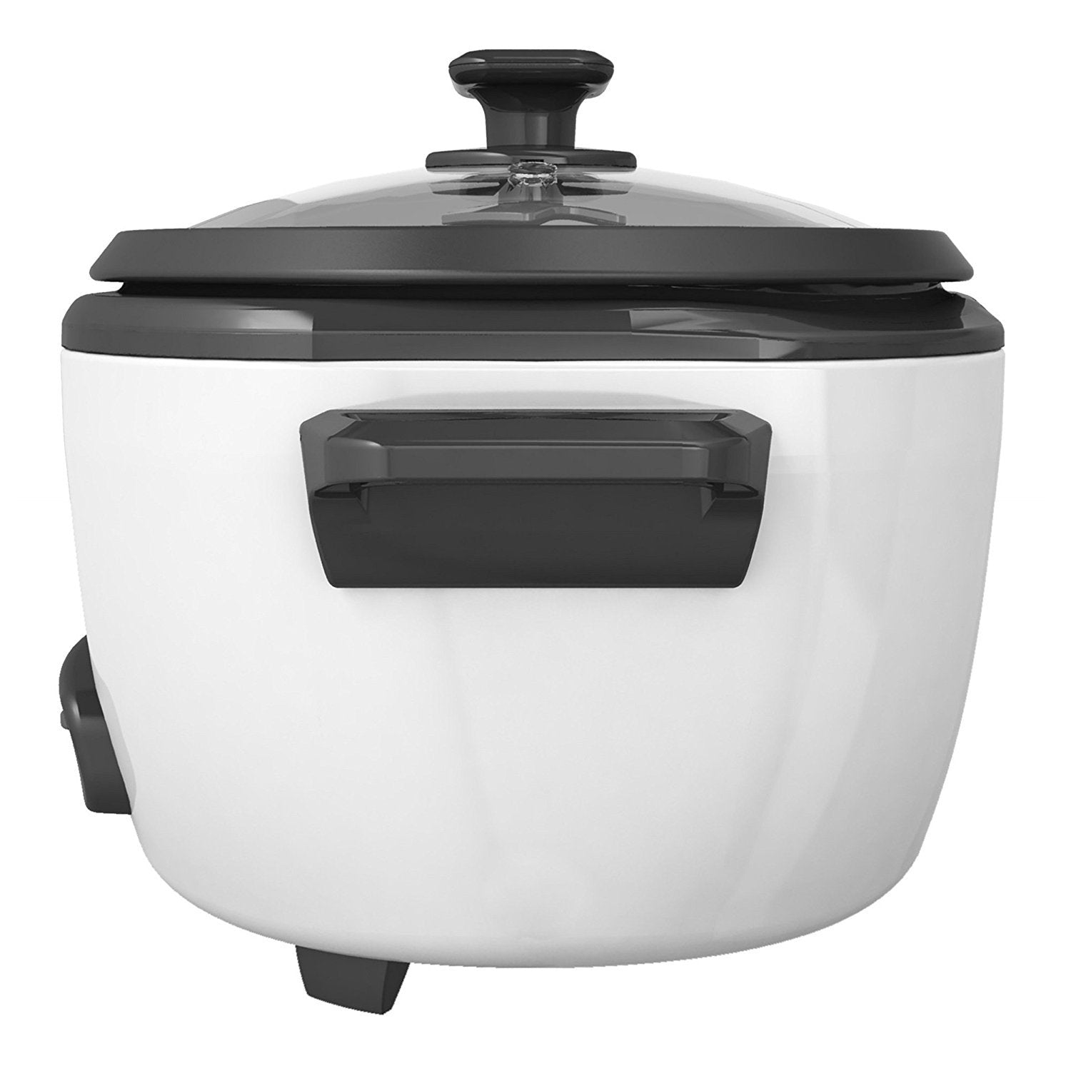 Black+Decker 2-In-1 Rice Cooker And Food Steamer, 16 Cup (7 Cup Uncooked), White, Rc516C