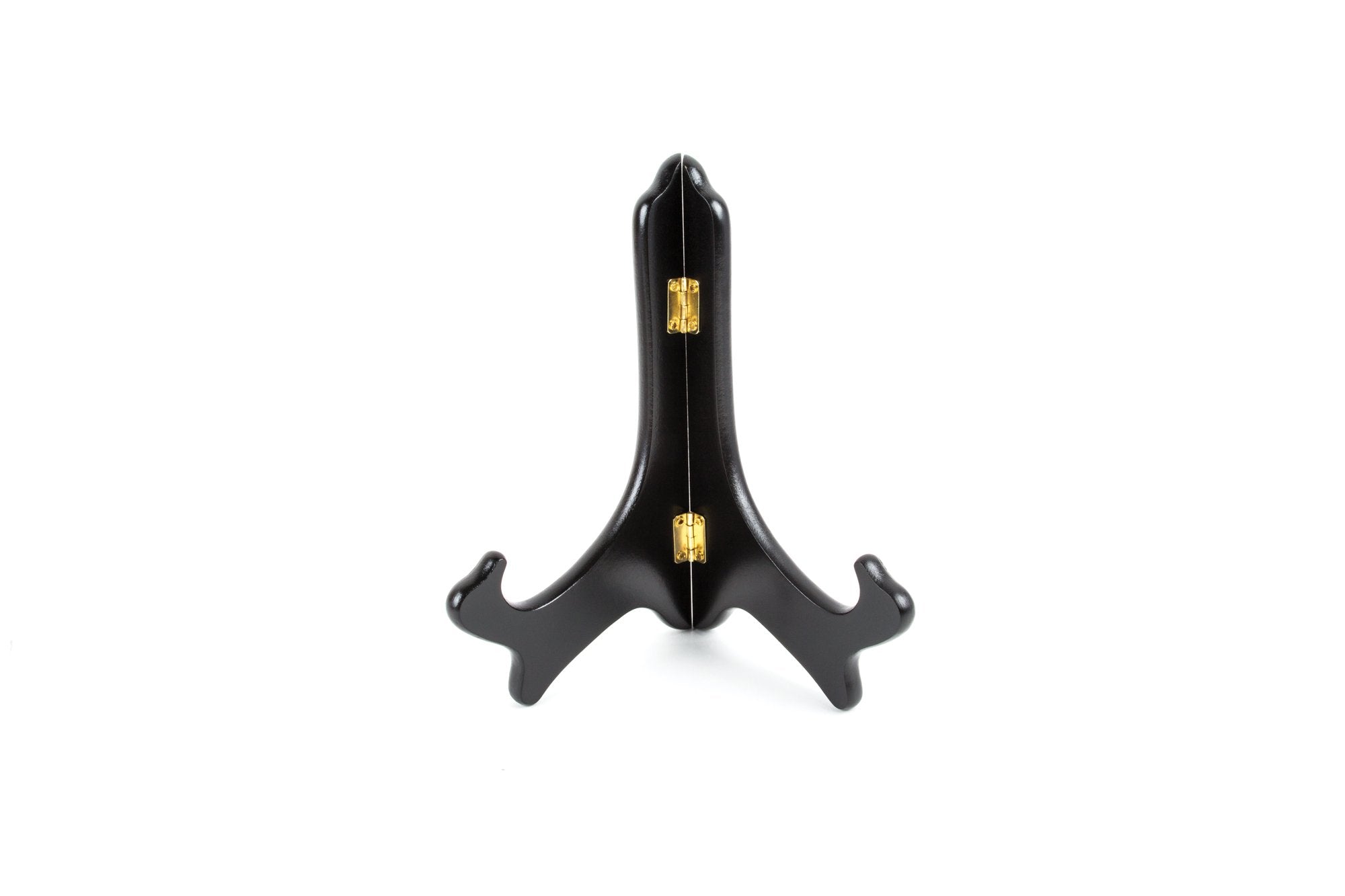 Fox Run Black Vertical-Plate-Holders, 8-Inch, Wood