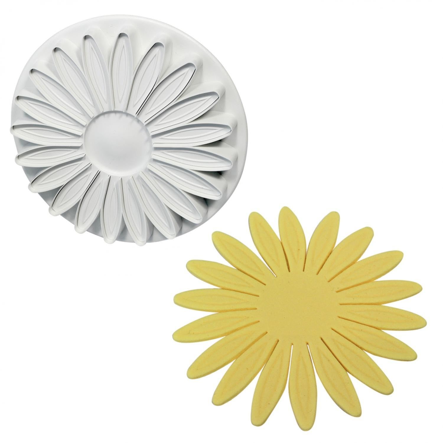 Pme Veined Sunflower/Daisy/Gerbera Plunger Cutter, 20 Petals, 4.1-Inch