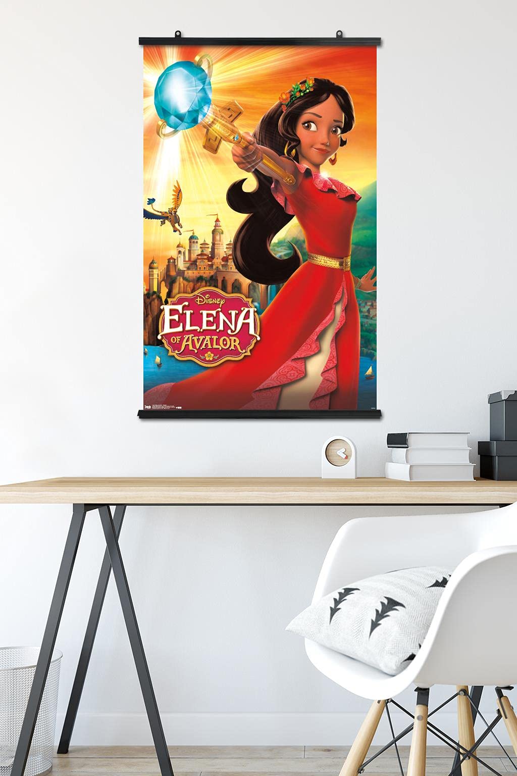 Trends International Disney Elena Of Avalor - One Sheet Wall Poster, 22.375'' X 34'', Premium Poster & Clip Bundle