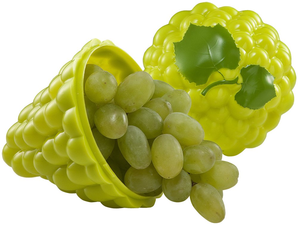 Hutzler Grapes To-Go Bento Box, Green