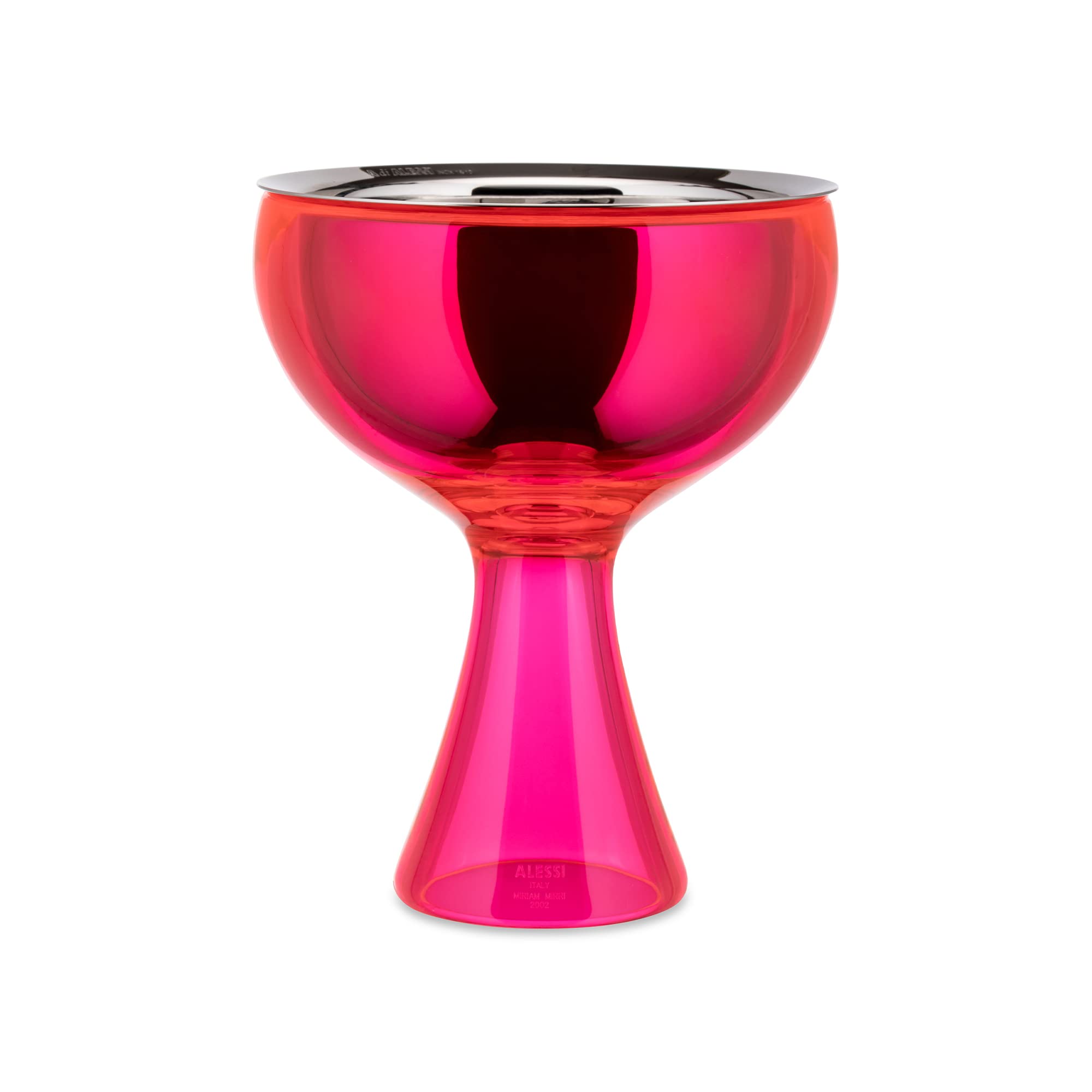 A Di Alessi Big Love Bowl And Spoon, Pink -