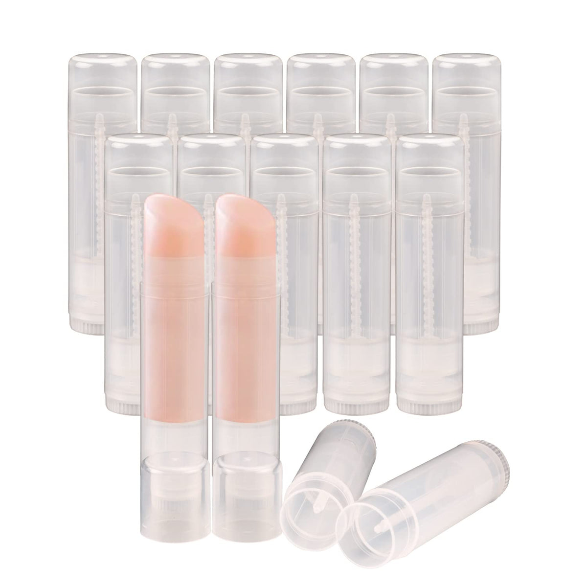 15 Pcs 0.5Oz Lip Balm Tubes Empty Diy Lipstick Tubes Refillable 15G Lip Balm Containers Lip Gloss Tubes Deodorant Containers (Cl