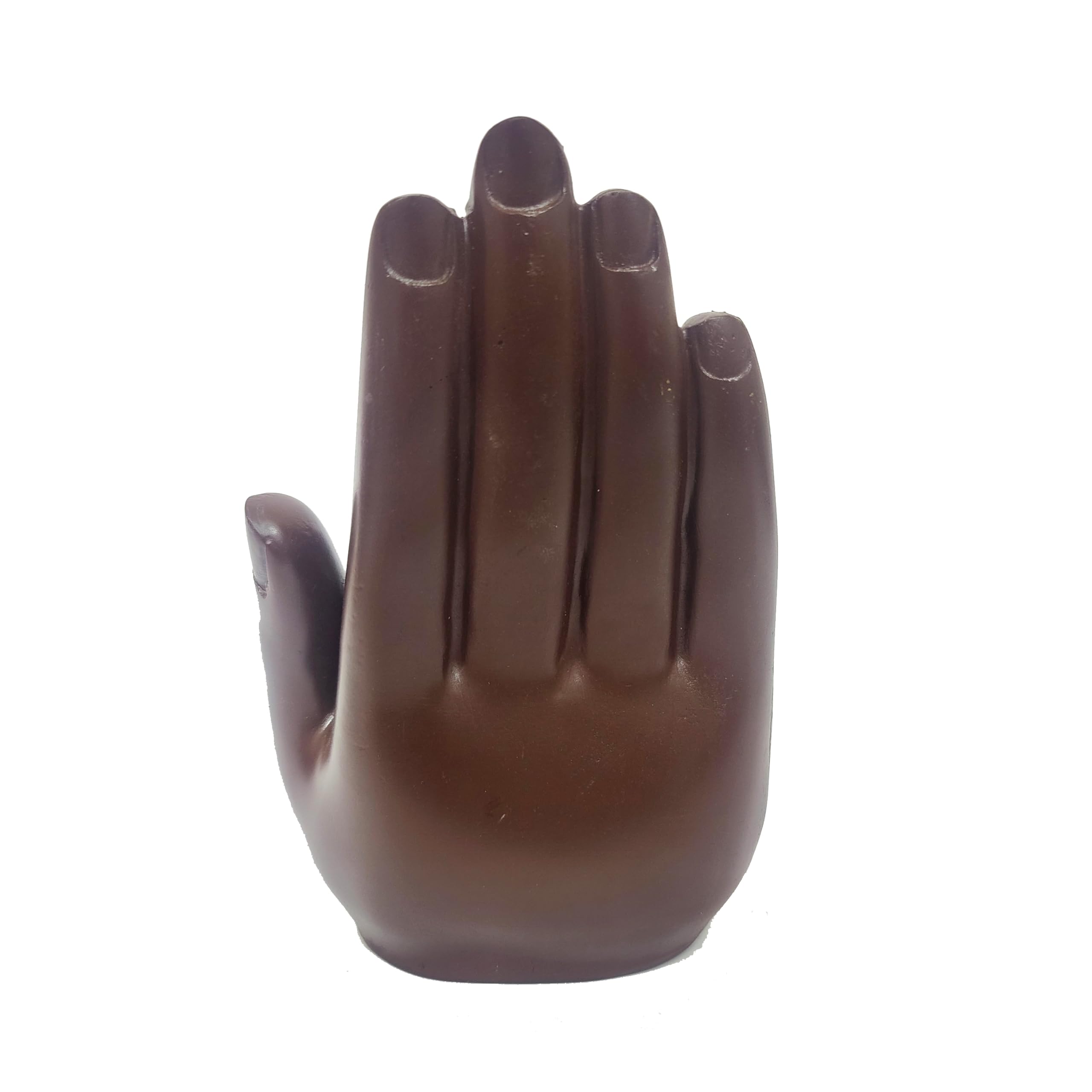 Craftam Polyresin Handcrafted Palm Ganesha Polyresin Showpiece Idol For Home Dcor