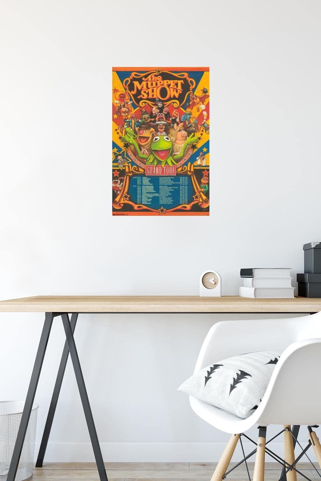 Trends International Disney The Muppets: Most Wanted - Grand Tour Wall Poster, 14.725'' X 22.375'', Premium Unframed Version