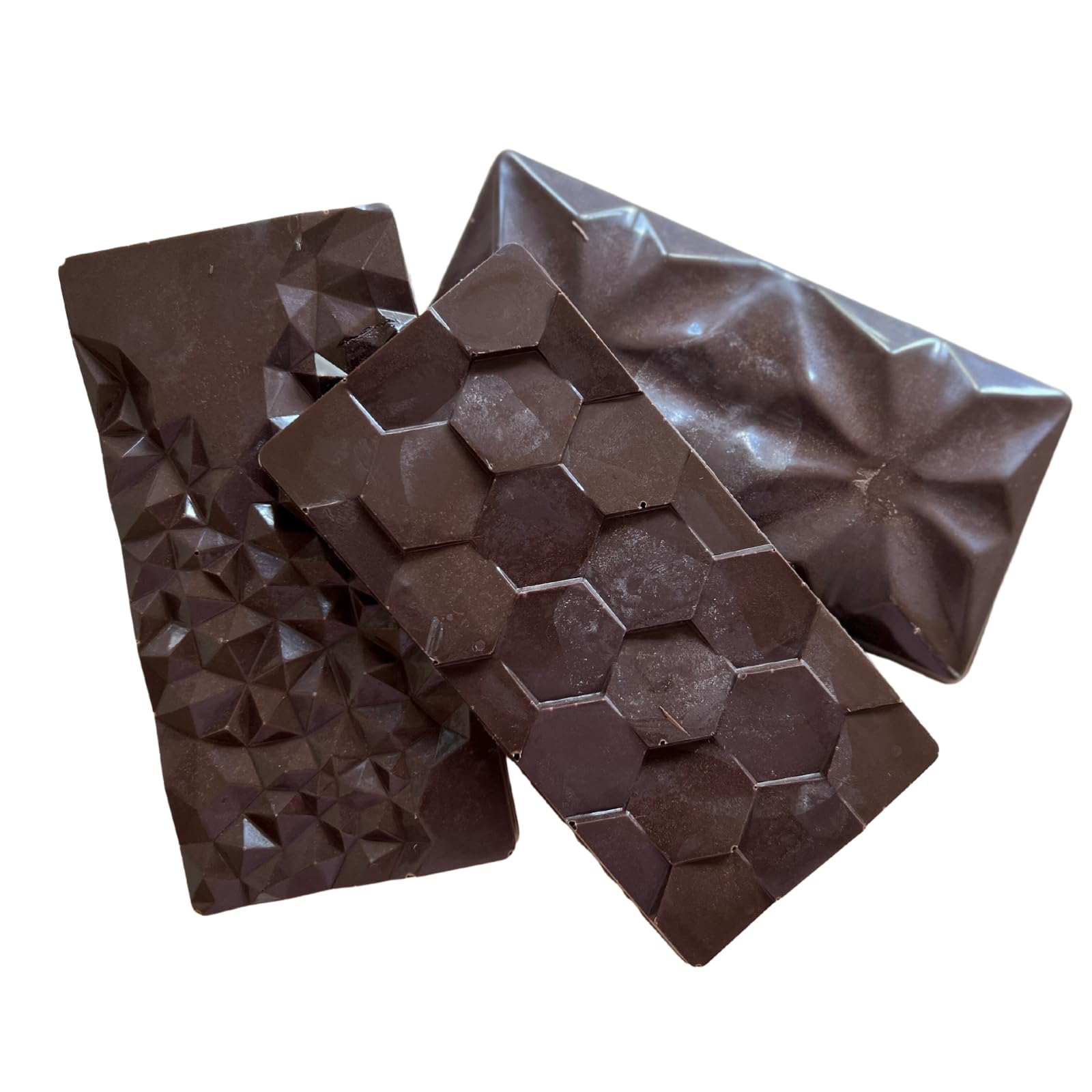 Chocolate Bar Making Mold | Bpa Free | Hard Mold For Making Your Own Chocolate Candy Bars At Home Or Commercial | Multi Design |