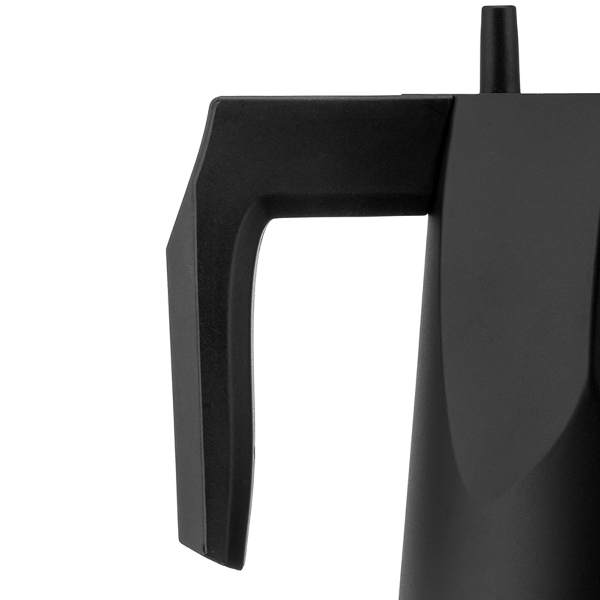 Alessi M,B Ossidiana Espresso Coffee Mug, Black