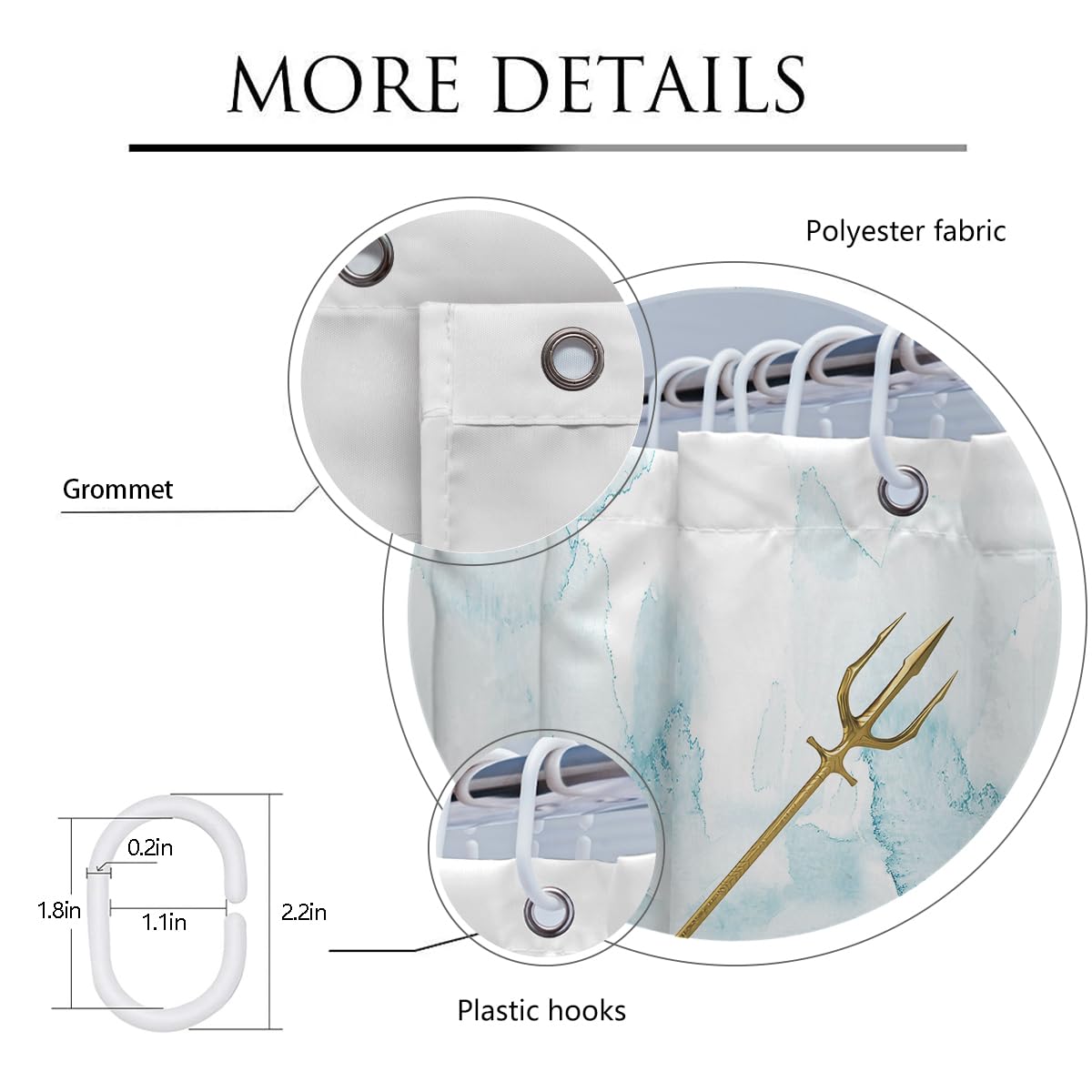 Coxila Funny Cat Shower Curtain Riding Whale Ocean Cute Fun Cool Kids Anime Nautical Beach Theme Sea Wave Beach Fish Hilarious B