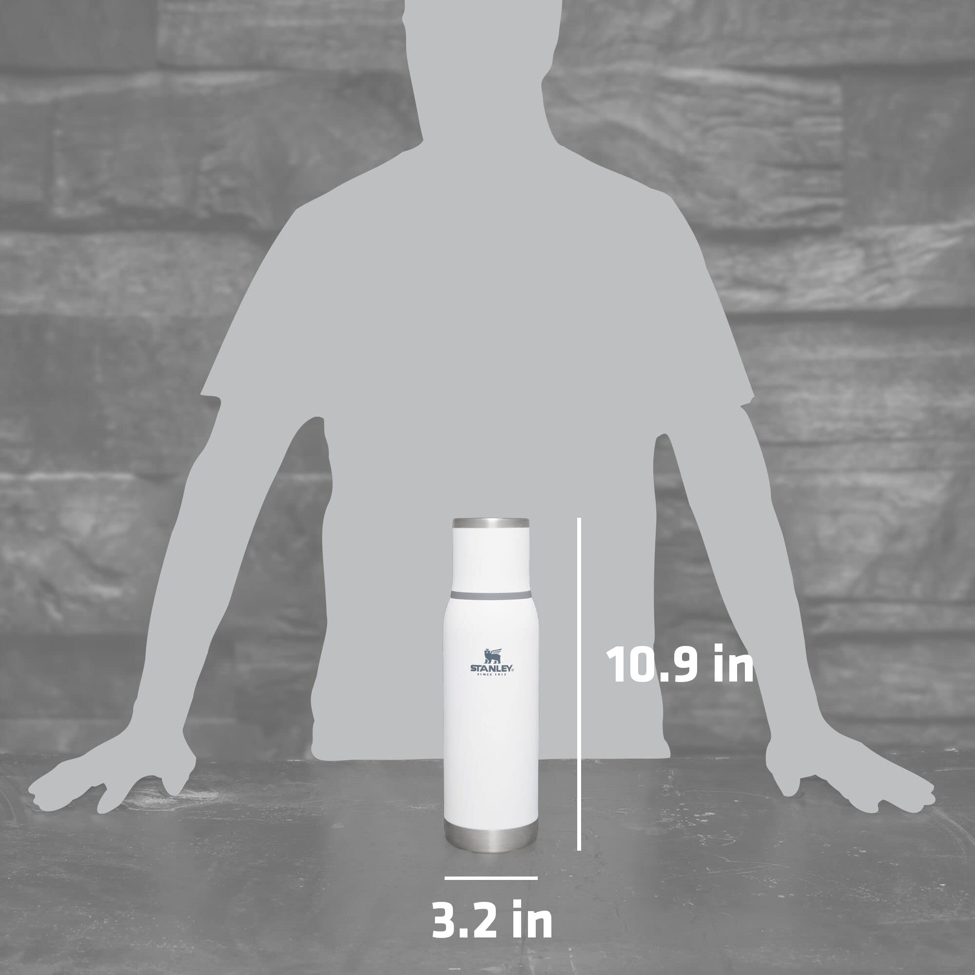 Stanley Adventure To Go Insulated Travel Tumbler - 25Oz - Leak-Resistant Stainless Steel Insulated Bottle With Insulated Cup Lid