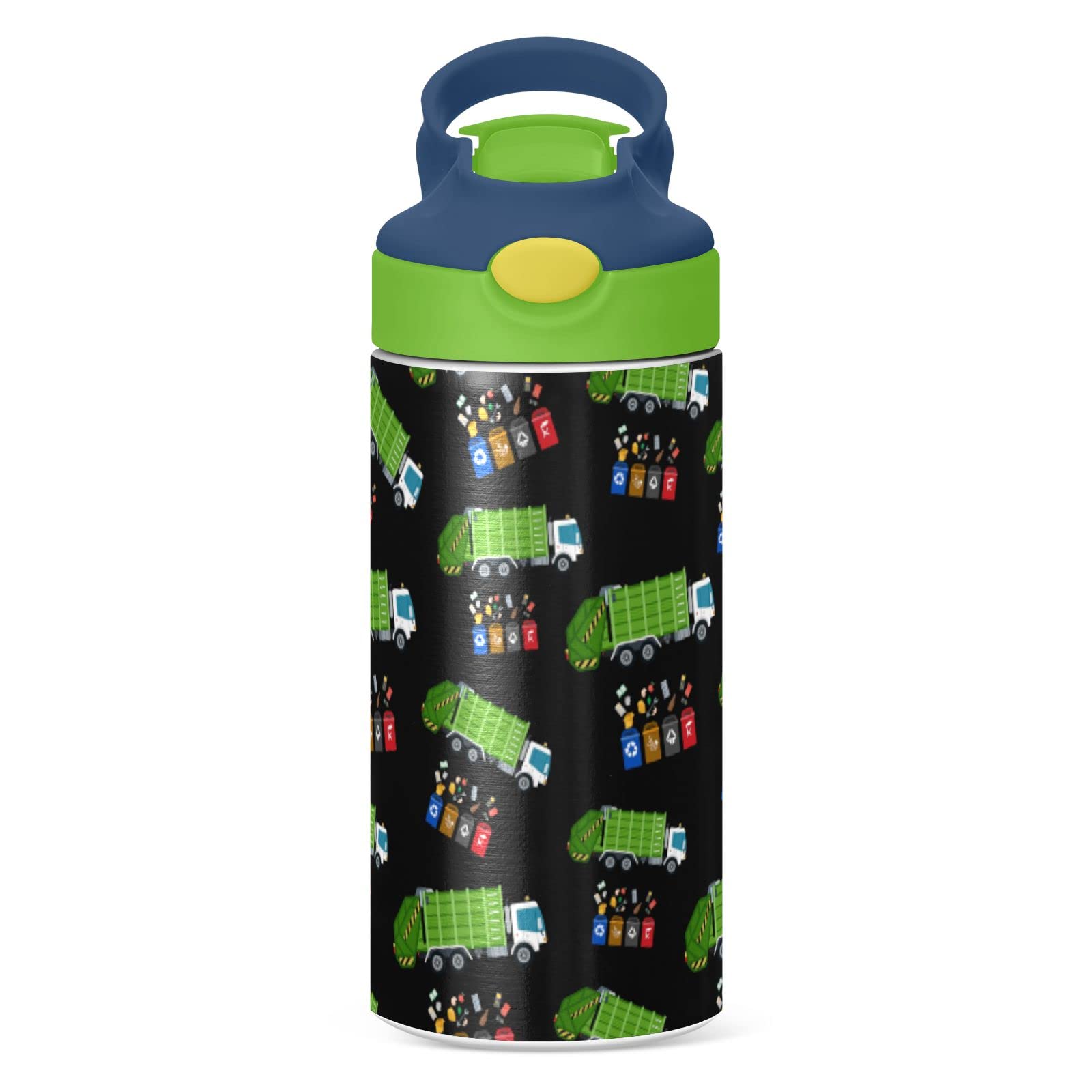 Stainless Steel Water Bottle For Kids- 12 Ounce Stainless Steel Vacuum Insulated Water Bottle For Kids Children,Double Wall Vacu