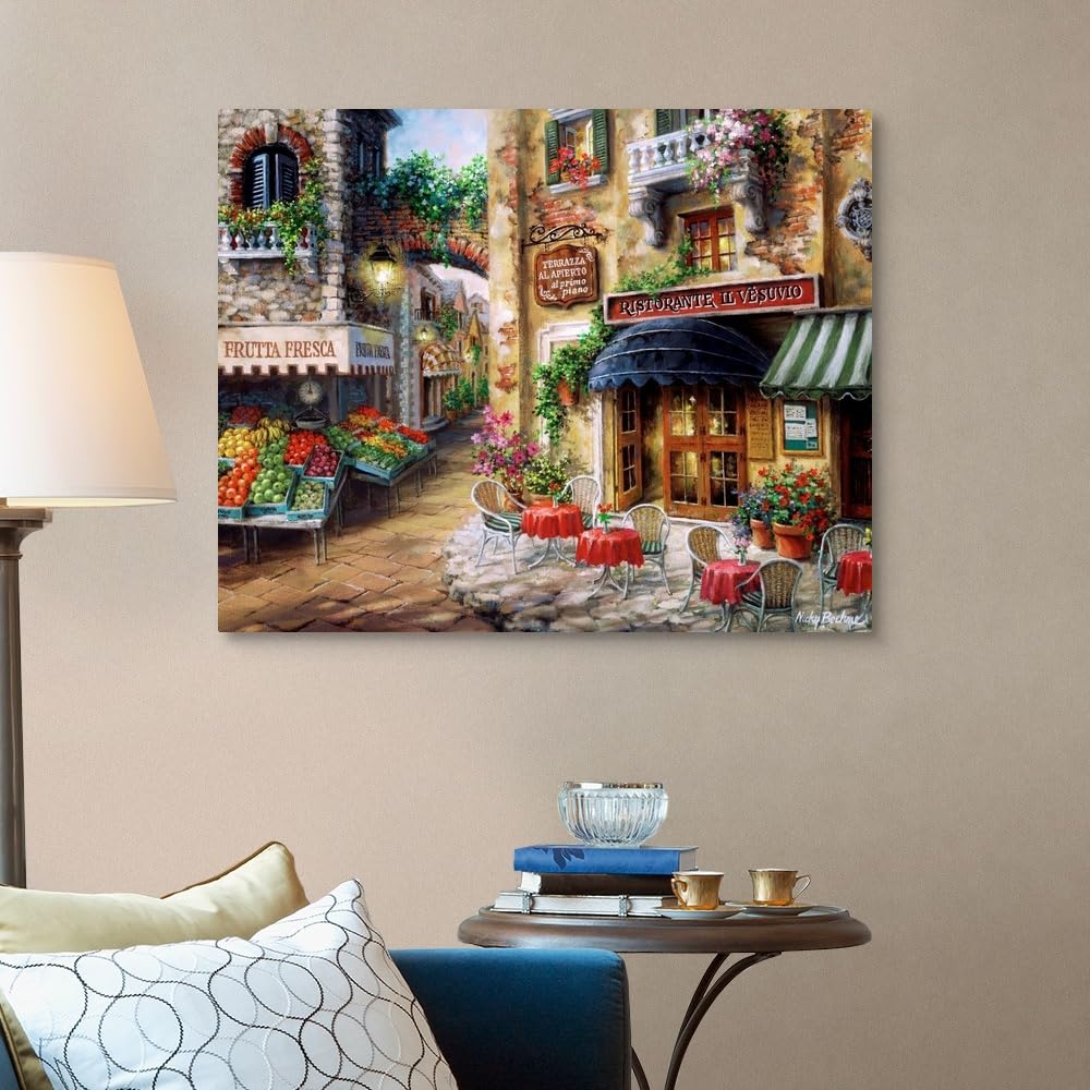 Canvas On Demand Buon Appetito Canvas Wall Art Print By Nicky Boehme, Contemporary, Home Decor, Artwork, 40''X32''