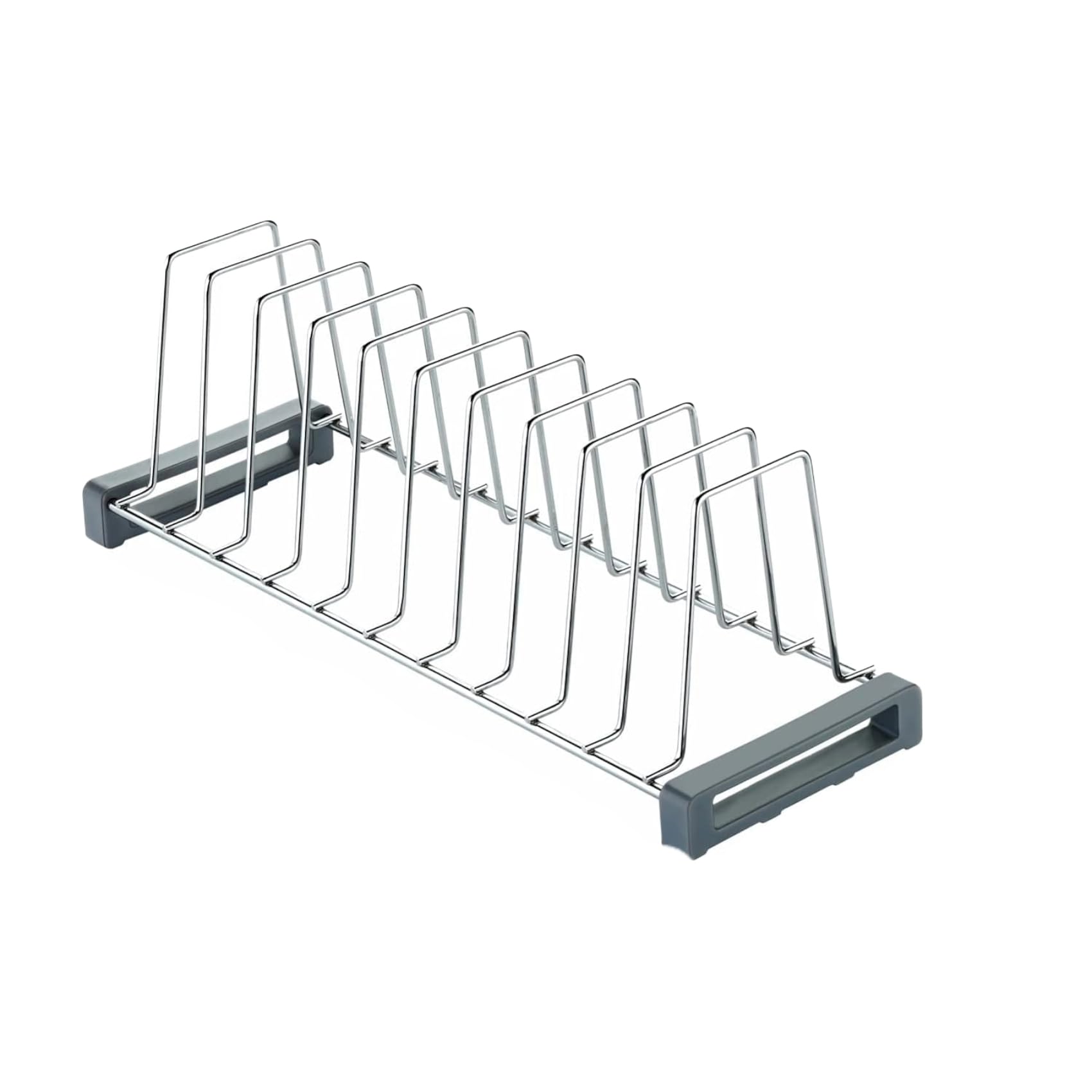 Keepwell Stainless Steel Plate Rack/Tandem Insert/Modular Plate Fixer/Plate Stand Suitable For 20 Inch Tandem Drawer Basket