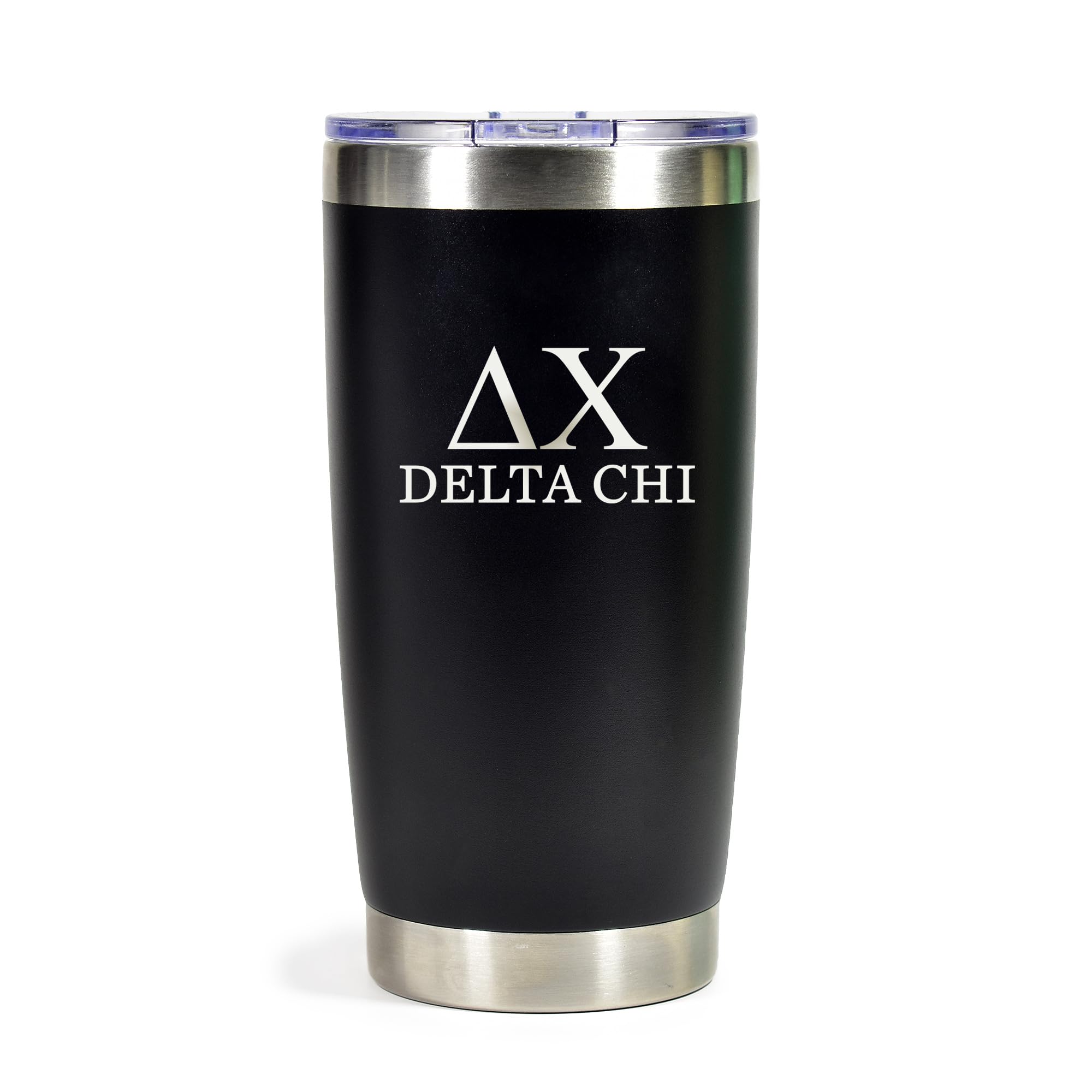 Sorority Shop Delta Chi Fraternity 20 oz. Insulated Steel Tumbler