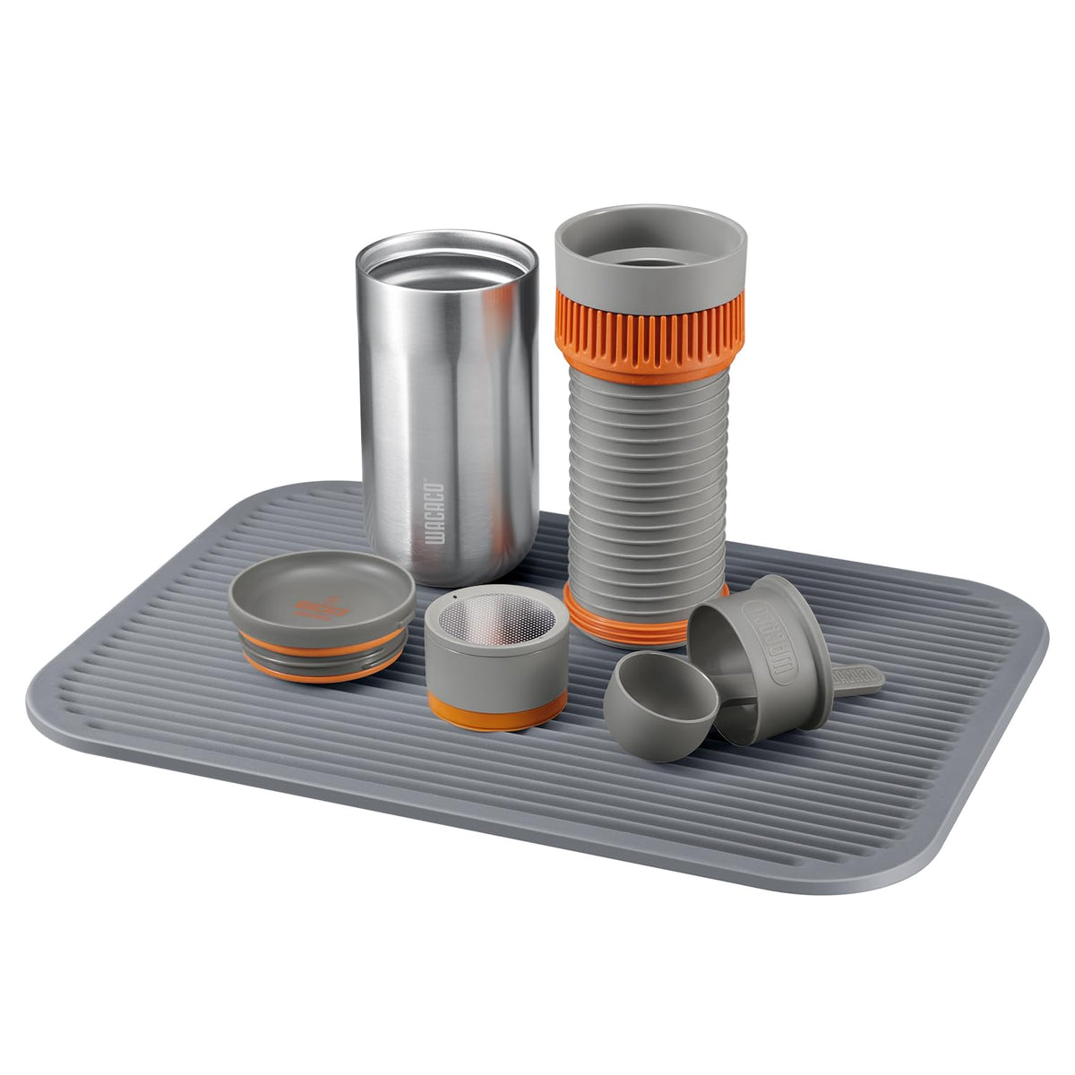Wacaco Large Coffee Mat, Multi-Purpose Drying Mat And Tamping Mat, Made Of Food-Grade Silicone (Large)