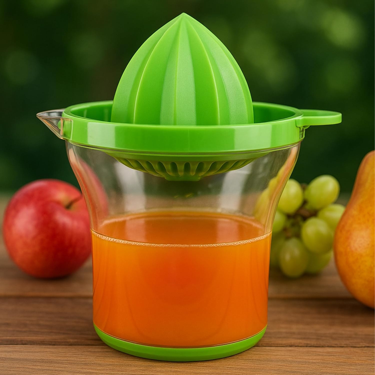 Manual Citrus & Fruit Juicer, Orange Lemon Squeezer Kitchen Tools For Everyday 360 Ml.
