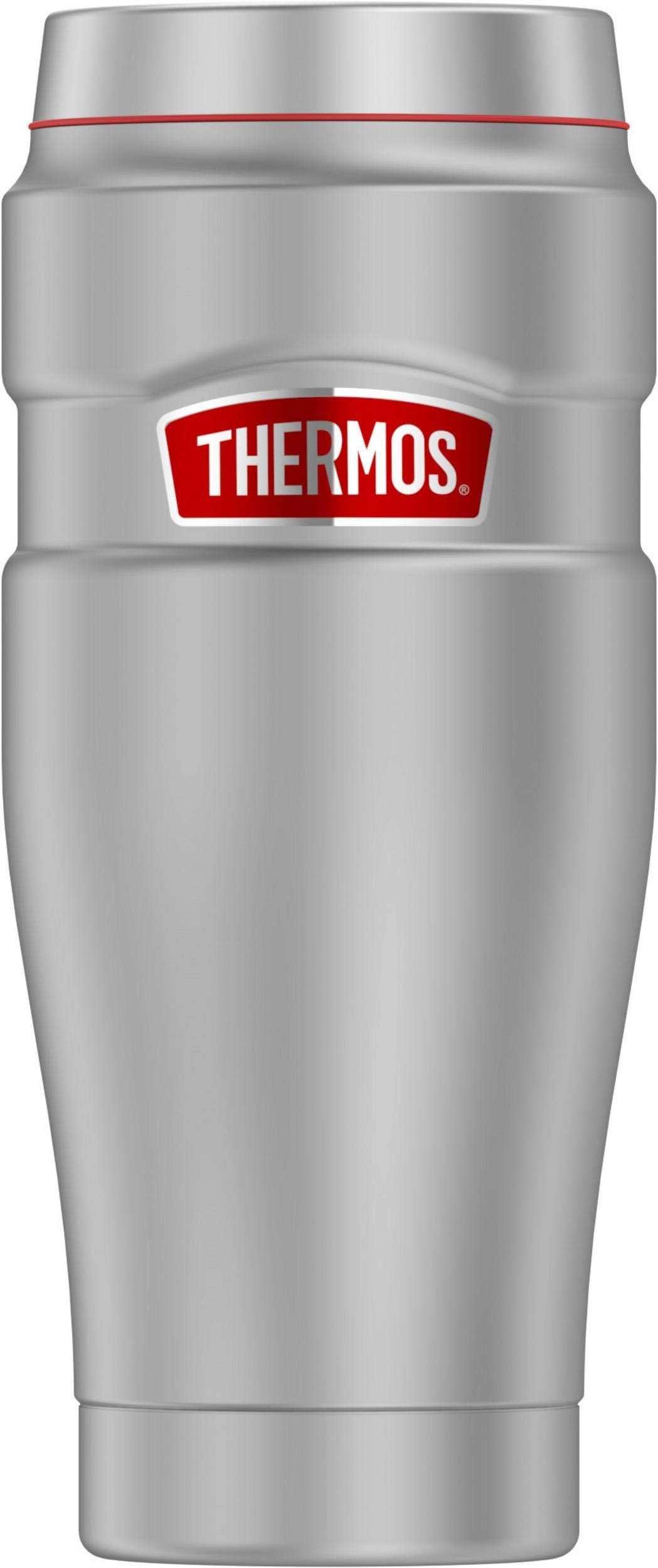THERMOS Stainless King SK1005 VacuumInsulated Travel Tumbler, 16 Ounce, Stainless Steel