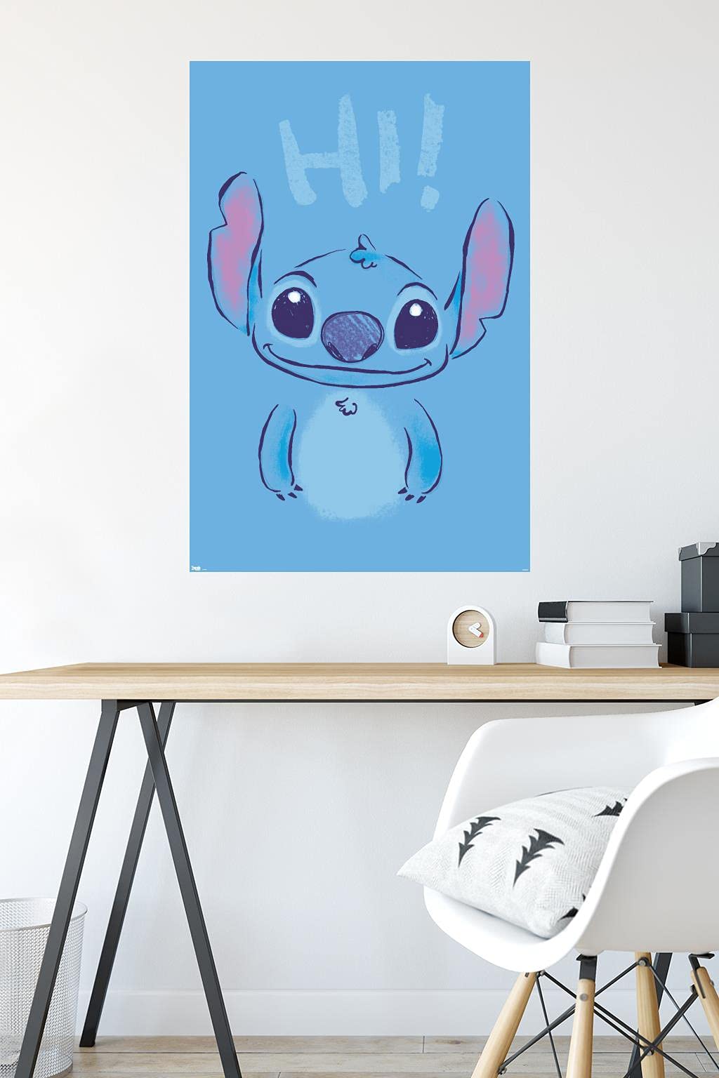 Trends International Disney Lilo And Stitch - Hi Wall Poster, 22.375'' X 34'', Poster & Clip Bundle