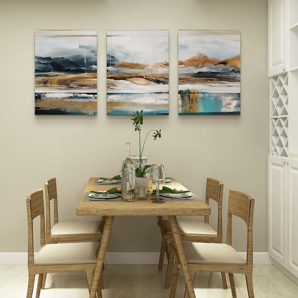 Mhartk66 Large Canvas Wall Art For Living Room Modern Bedroom Wall Decor Abstract Ink Painting Canvas Prints For Home Decoration