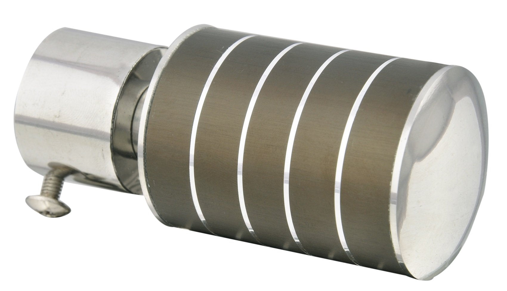 Prushti Fashion Steel Curtain Bracket for Door and Window (Mehendi , Standard) - Set of 6, grommets