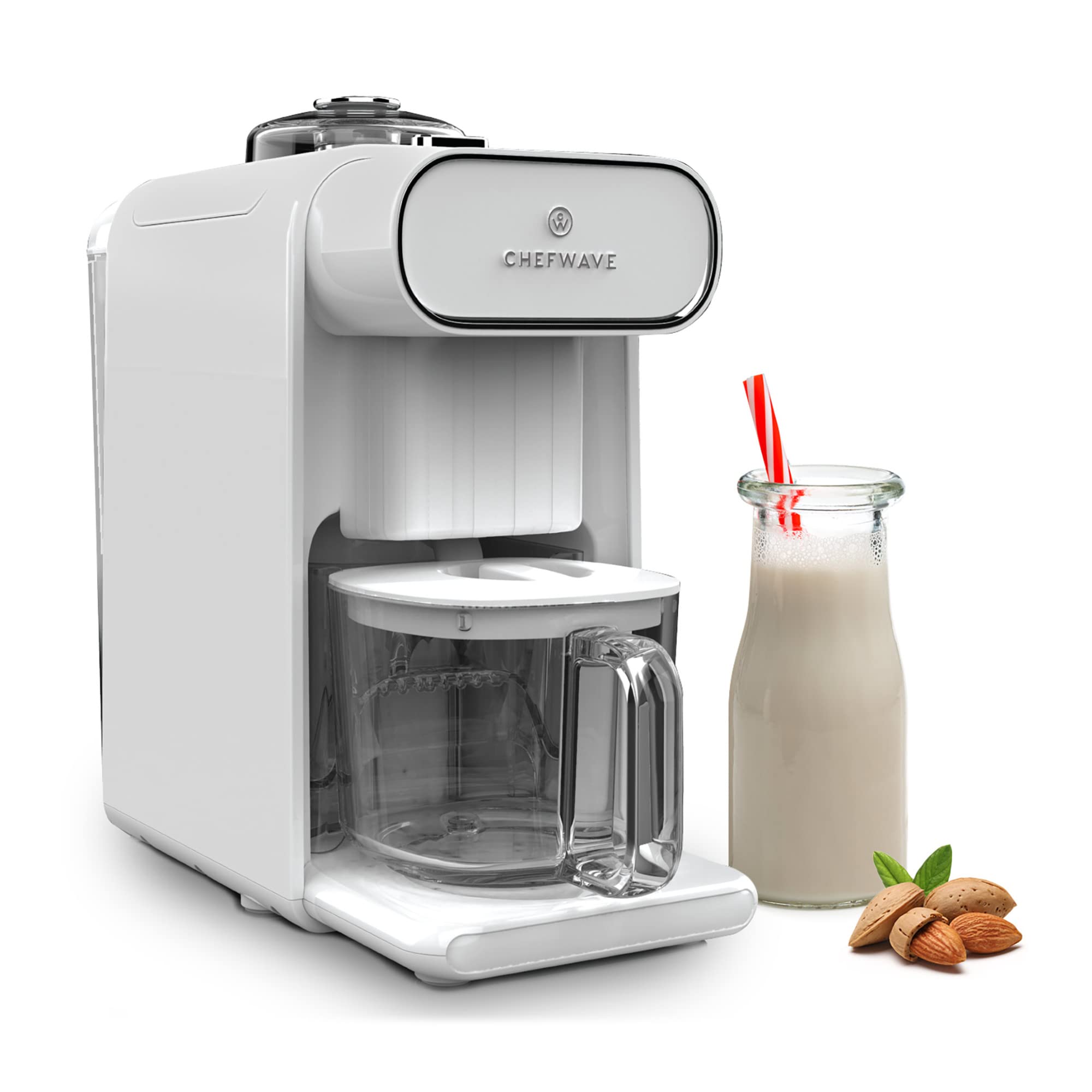 Chefwave Milkmade Non-Dairy Milk Maker With 6 Plant-Based Programs, Auto Clean