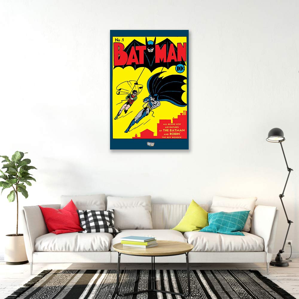 First Batman Comics Cover Poster 1St Rare Hot New 24X36