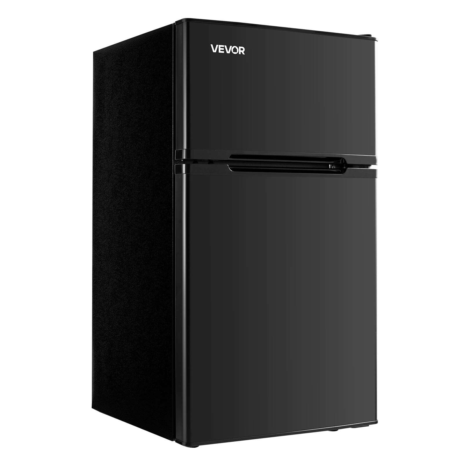 VEVOR 3.2 Cu.Ft Mini Fridge with Freezer, Dual Zone Compact Refrigerator, 3-Mode Adjustable Temperature, Energy Efficient Small 