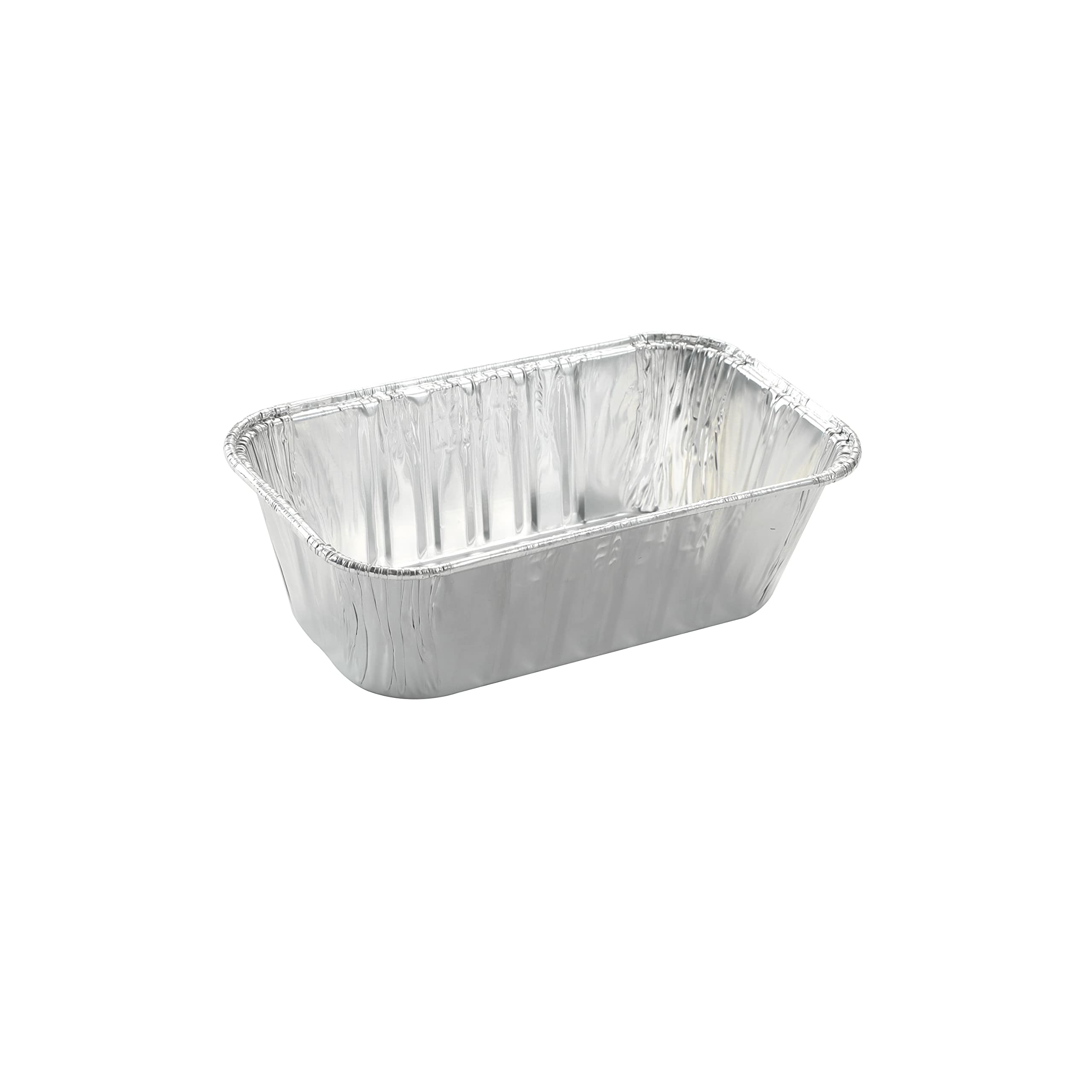 Waytiffer Mini Loaf Pans - 50 Pack Heavy Duty Aluminum Foil Bread Tins, Oven Safe, Standard Size 6" x 3.5" x 2.5",