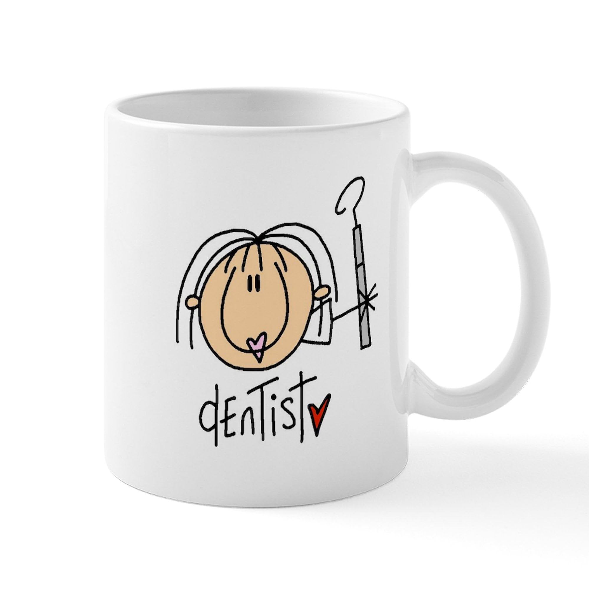 Cafepress Female Dentist Mug 11 Oz (325 Ml) Ceramic Coffee Mug
