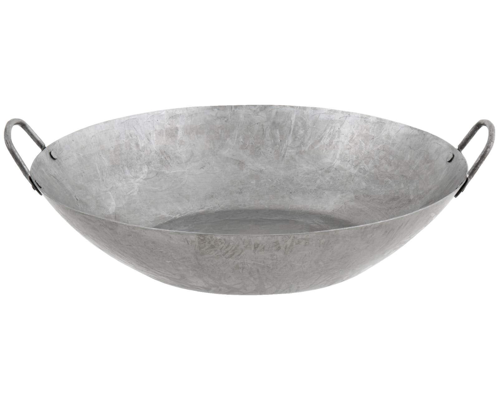 Town Food Service 14 Inch Cantonese Flat Bottom Wok