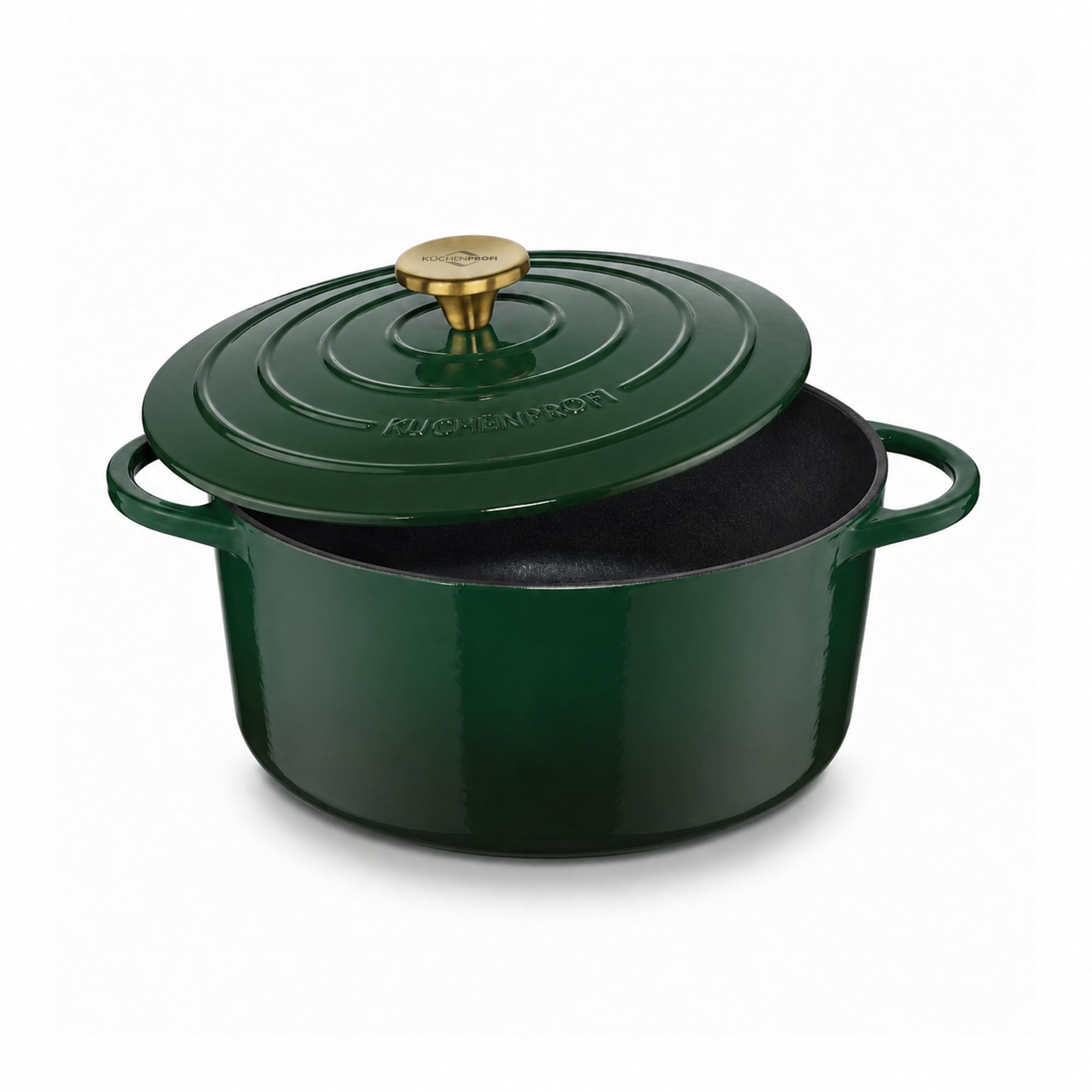 KCHENPROFI Provence Dutch Oven, 4.4 Qt  Racing Green