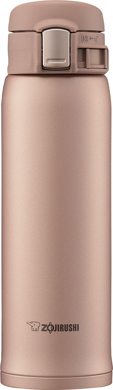 Zojirushi SM-SD48NM Stainless Steel Vacuum Insulated Mug, 1 Count (Pack of 1), Matte Gold,0.48 liters