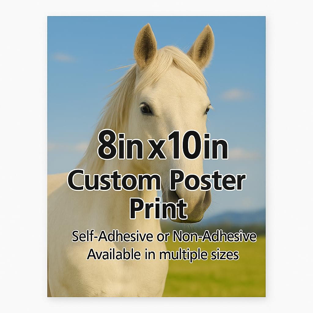 Intellimade Custom High-Resolution Poster Prints,Upload Your Image Photo,Personalized Photo To Poster Printing,Uv Printed,Odorle
